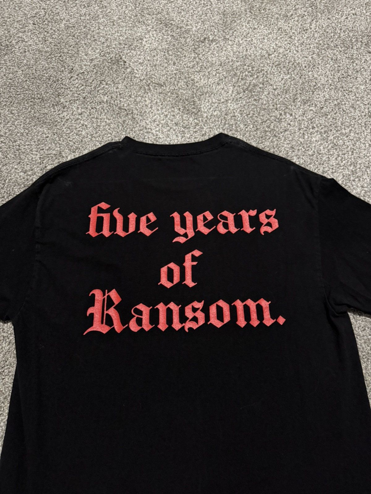 Ransom Clothing Ransom “five years of Ransom” Devil Tee Size US L / EU 52-54 / 3 - 6 Thumbnail