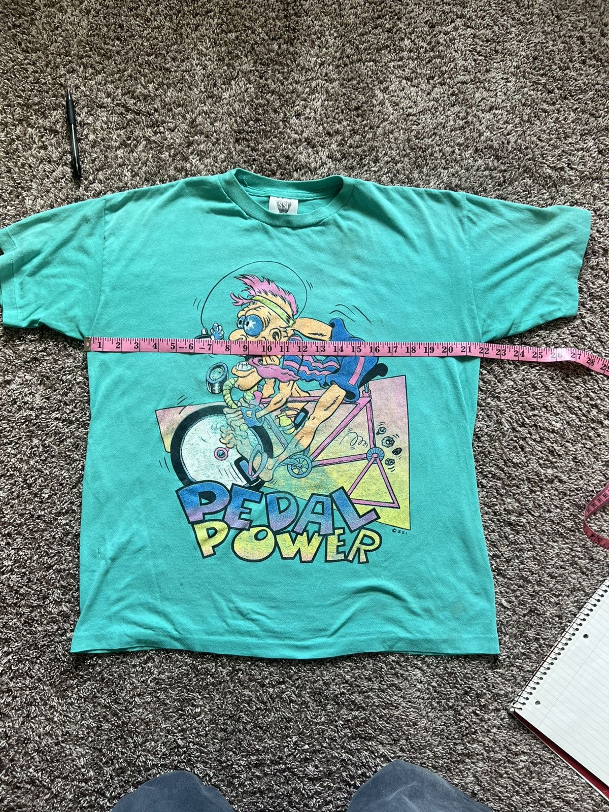 Other 90’s Pedal Power Cartoon Tee Size US L / EU 52-54 / 3 - 4 Thumbnail