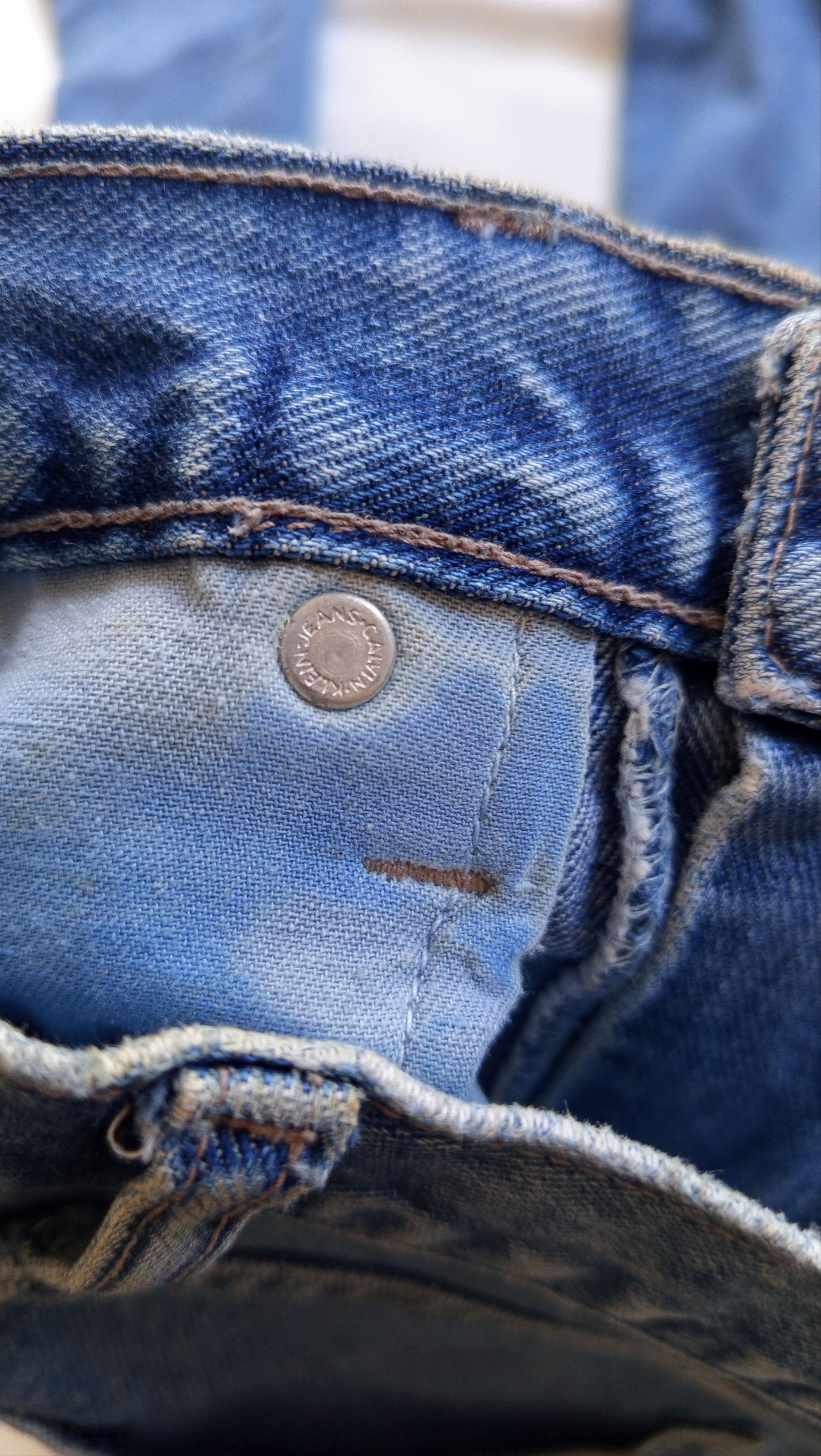 Calvin Klein Calvin Klein Relax Straight Cut Jeans Size US 30 / EU 46 - 7 Thumbnail