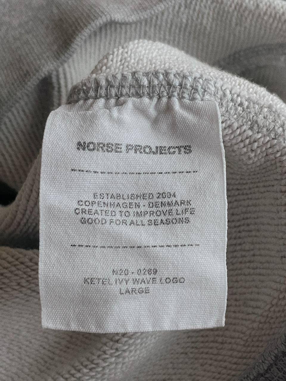 Norse Projects Norse Projects Grey Heavyweight Sweatshirt Size US L / EU 52-54 / 3 - 12 Thumbnail