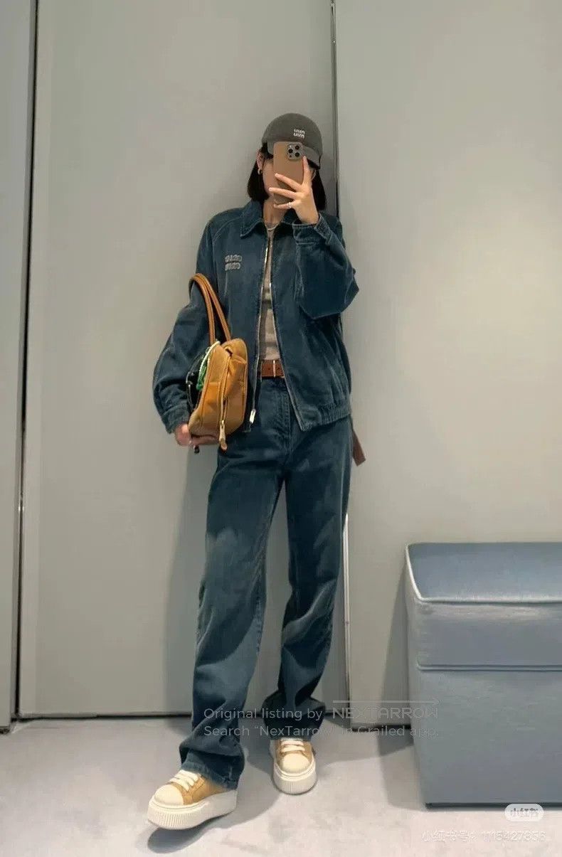 Miu Miu Miu Miu 36 Corduroy jeans Size 35" - 6 Thumbnail
