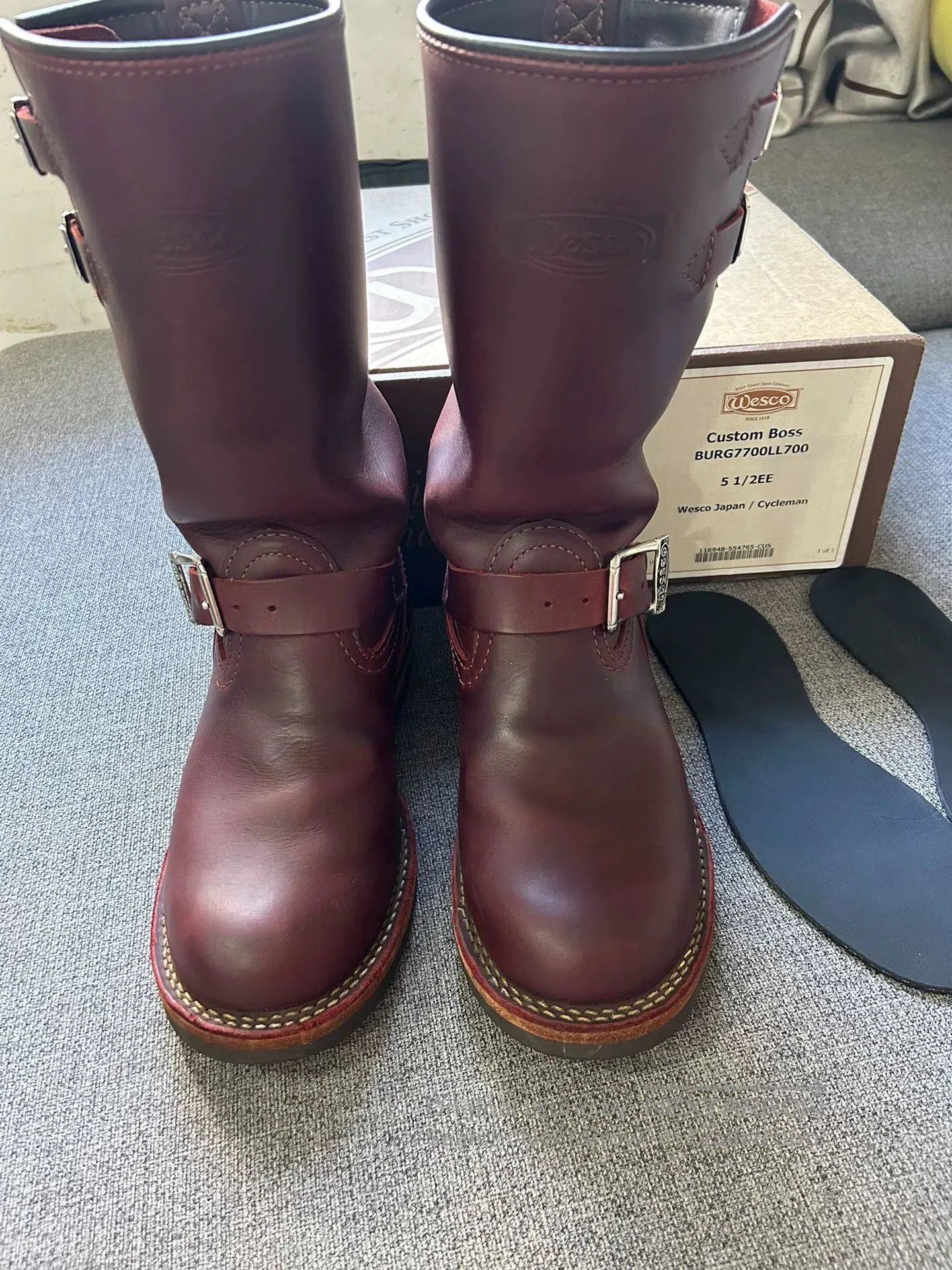 WESCO Wesco Limited Edition Engineer Boots. Size US 5.5 / EU 38 - 1 Thumbnail