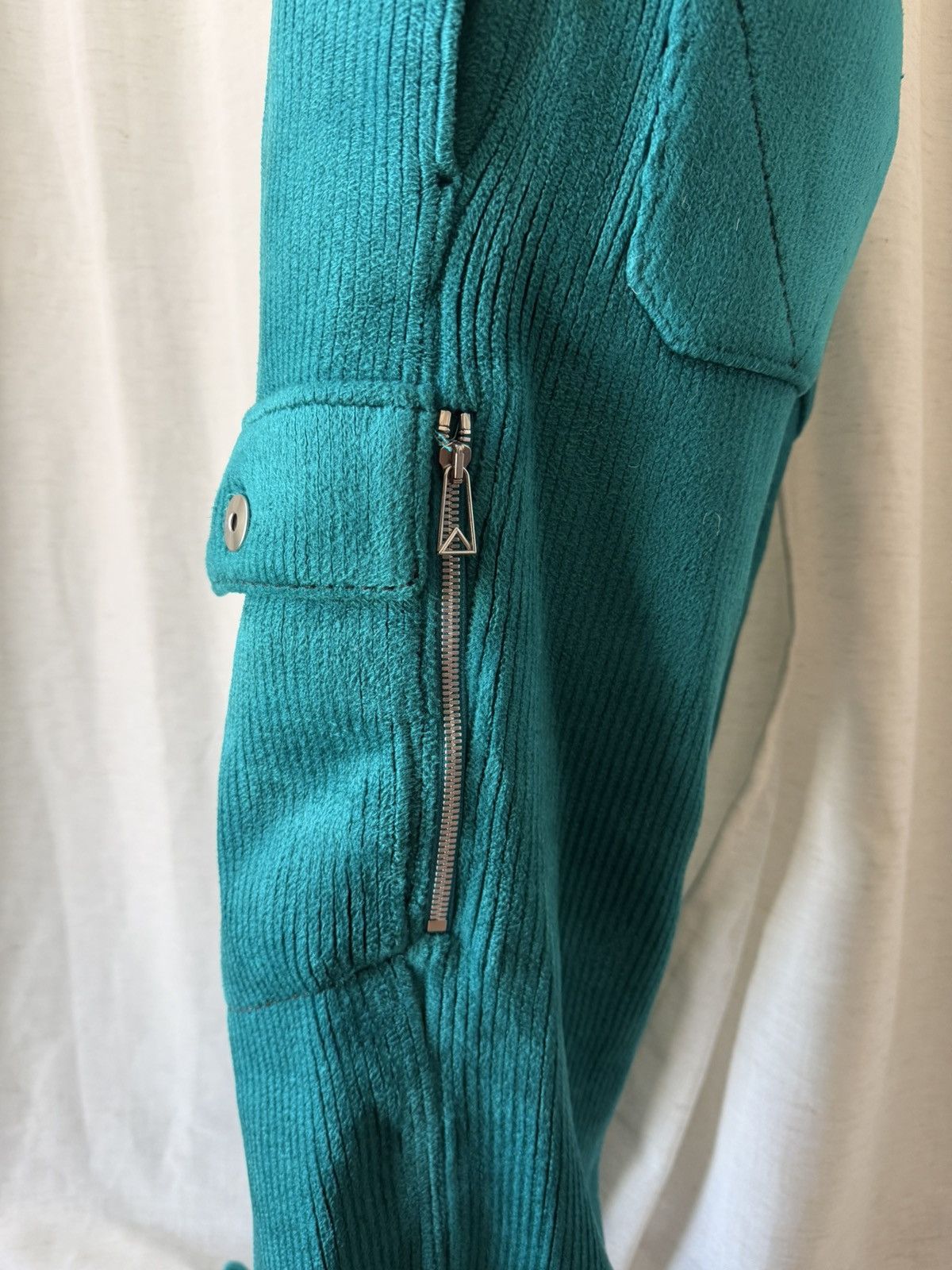 Bottega Veneta Bottega Veneta relaxed turquoise trousers Size US 44 / EU 60 - 6 Thumbnail
