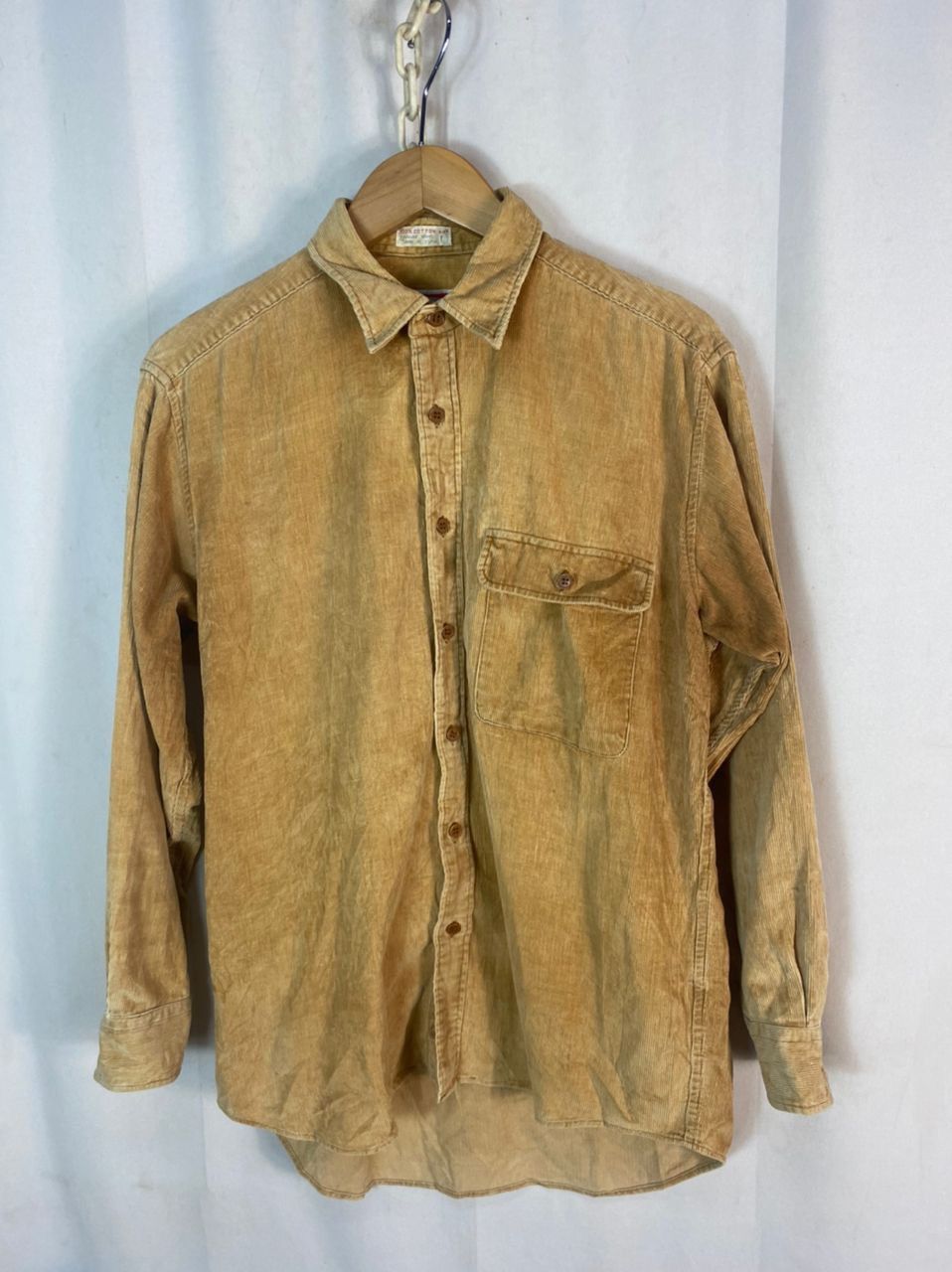 Japanese Brand Vintage Third wing button up cudroy shirt Size US M / EU 48-50 / 2 - 1 Thumbnail