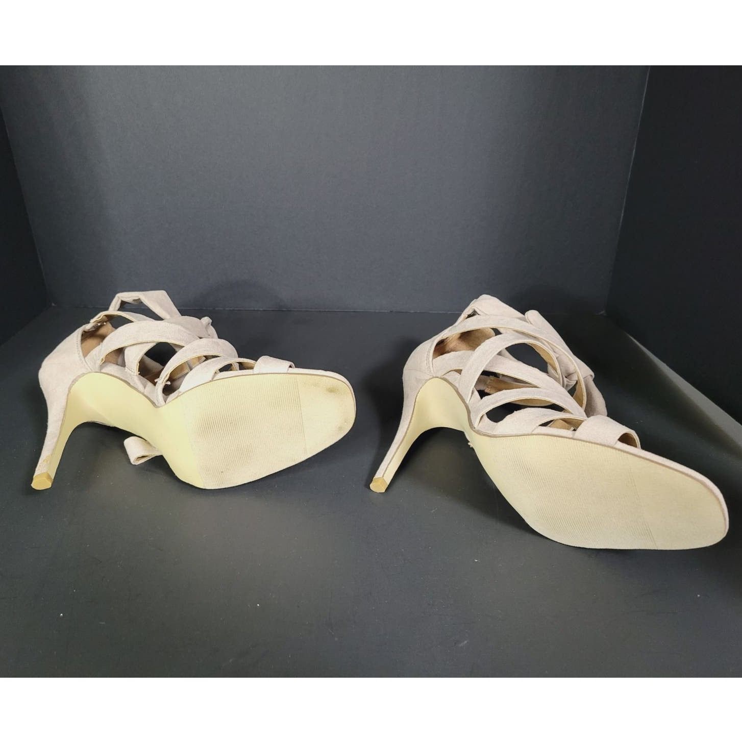 Steve Madden Madden Girl 4" Stiletto High Heel Open Toe Strappy Sandals 9 Size US 9 / IT 39 - 5 Thumbnail