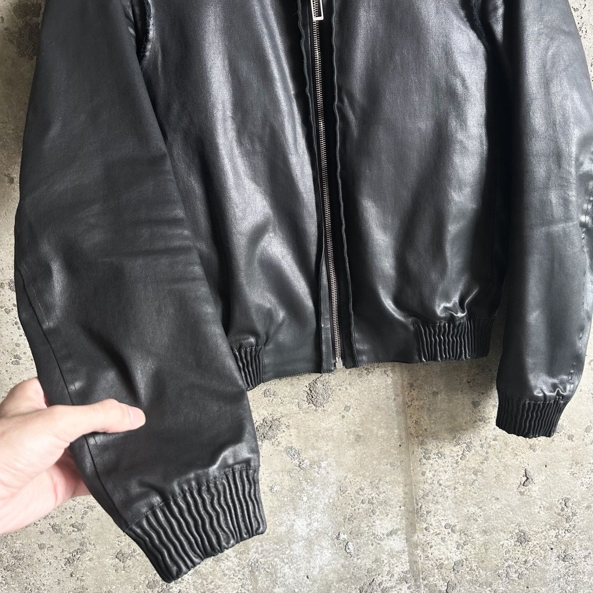 Dior Dior Homme Waxed Exposed Seam Jacket Size US S / EU 44-46 / 1 - 2 Thumbnail