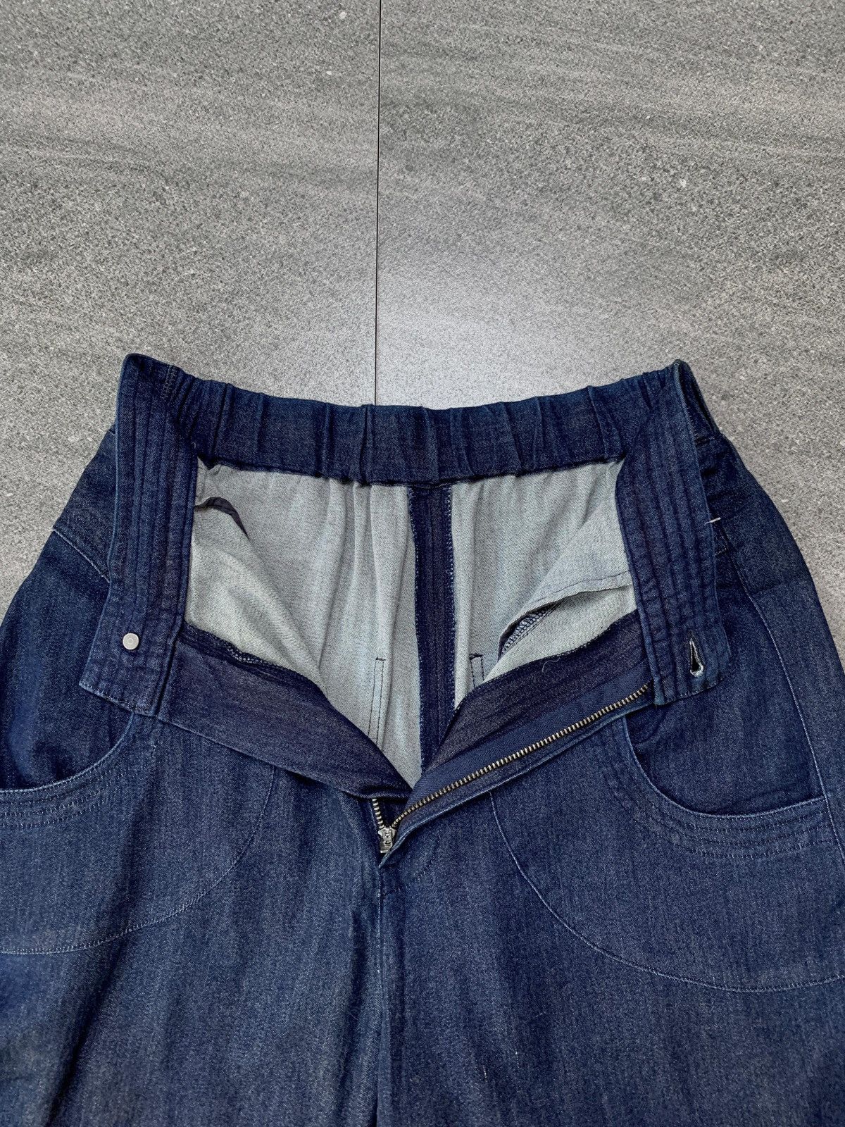Issey Miyake Wideleg Cropped Denim Pants by Tsumori Chisato Size US 28 / EU 44 - 6 Thumbnail