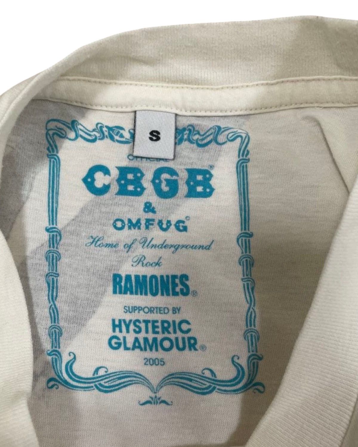 Hysteric Glamour Vintage Ramones Collab Print T-Shirt Size US S / EU 44-46 / 1 - 3 Thumbnail