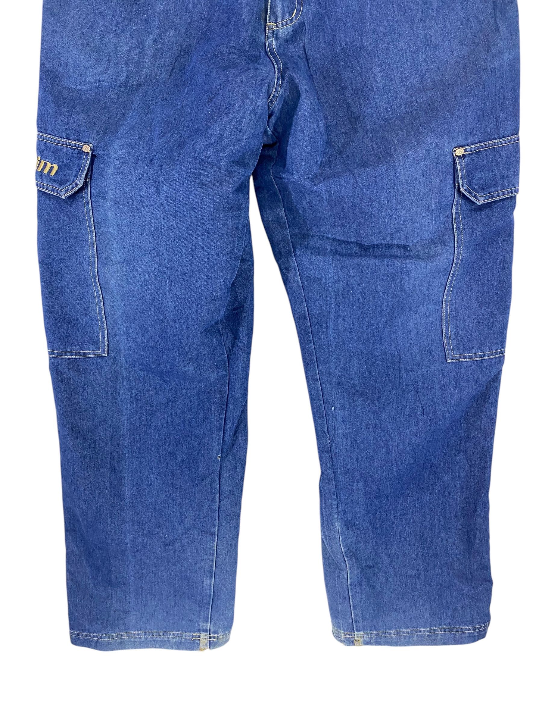 JNCO × Vintage 2000s Johnny Blaze baggy cargo denim pant Size US 35 - 4 Thumbnail