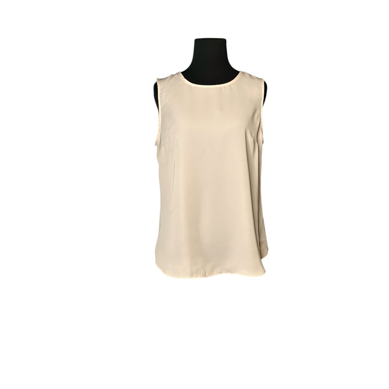 DKNY DKNY cream sleeveless cami blouse size Small Size S / US 4 / IT 40 - 8 Thumbnail