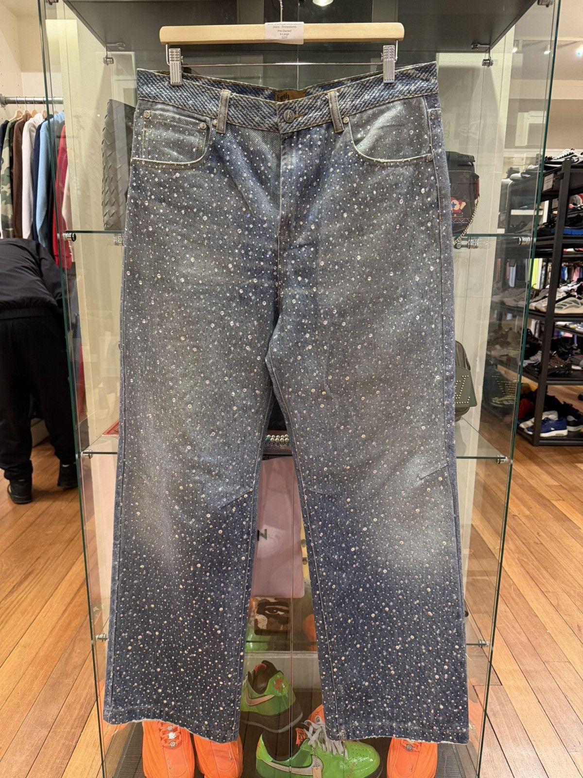 Birth of Royal Child Birth Of Royal Child Rhinestone Embellished Denim Size US 34 / EU 50 - 1 Thumbnail