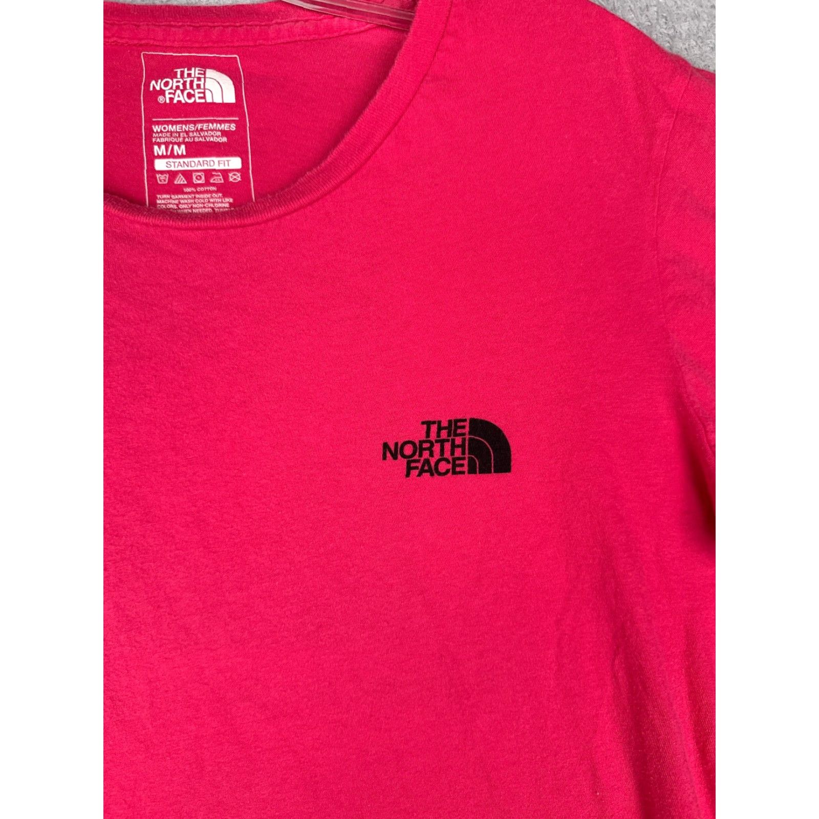 The North Face The North Face Shirt Women M Pink Short Sleeve Crew Neck 100% Cotton Read Size M / US 6-8 / IT 42-44 - 6 Thumbnail
