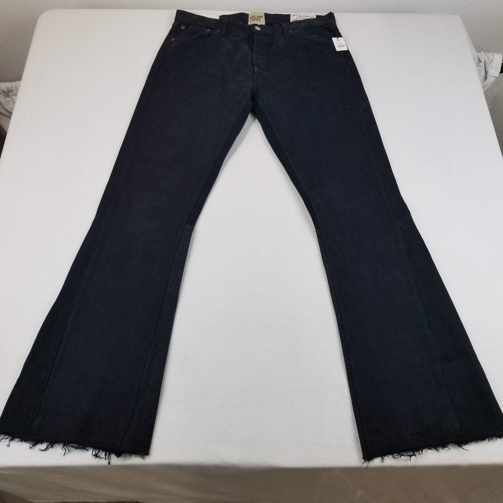 Gallery Dept. Gallery Dept LA Flare Jeans Mens 35x36 Black NWT Made in USA Size US 35 - 1 Thumbnail