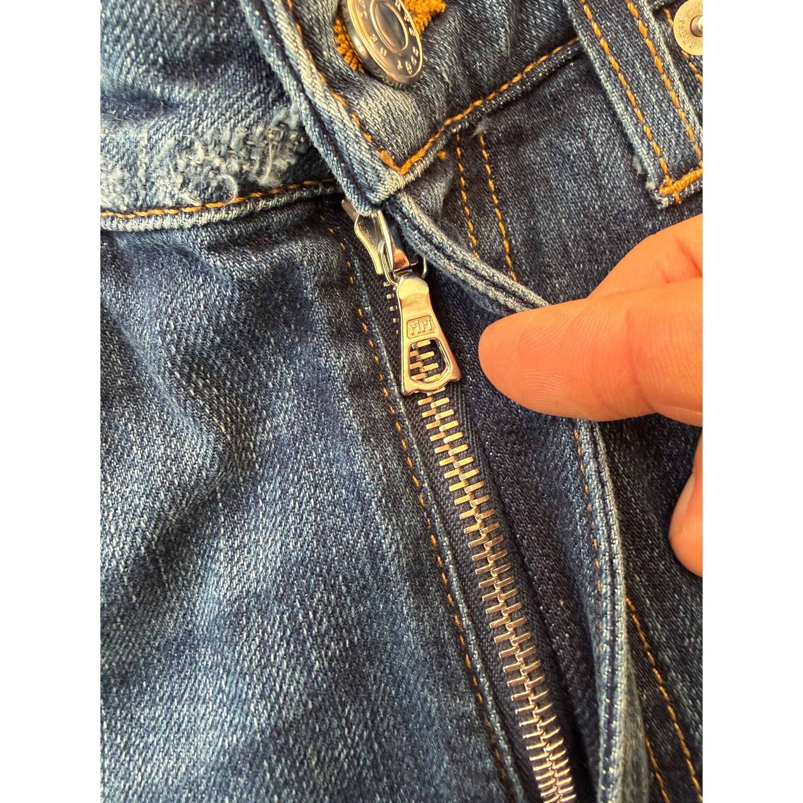 Cout de la Liberte Cout De La Liberte Super High Rise Super Bell Jeans Size 27" / US 4 / IT 40 - 6 Thumbnail