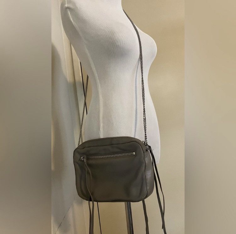 Allsaints AllSaints Leather Chain Square Crossbody Size ONE SIZE - 4 Thumbnail