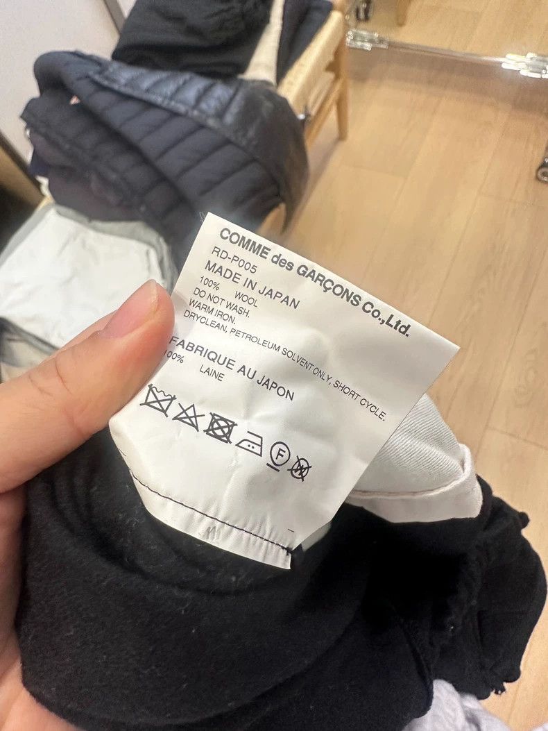 Comme des Garcons Comme des Garcons size S Wool wide-leg pants Size 25" / US 0 / IT 36 - 3 Thumbnail