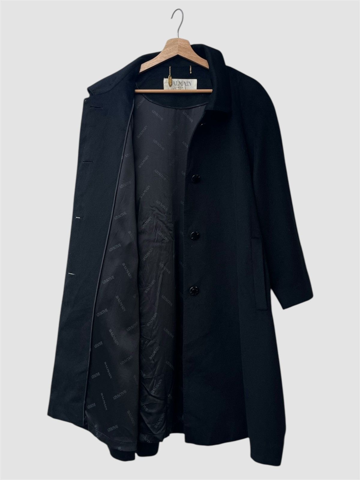 Balmain Balmain Paris Cashmere Coat Made in Japan Size M / US 6-8 / IT 42-44 - 3 Thumbnail