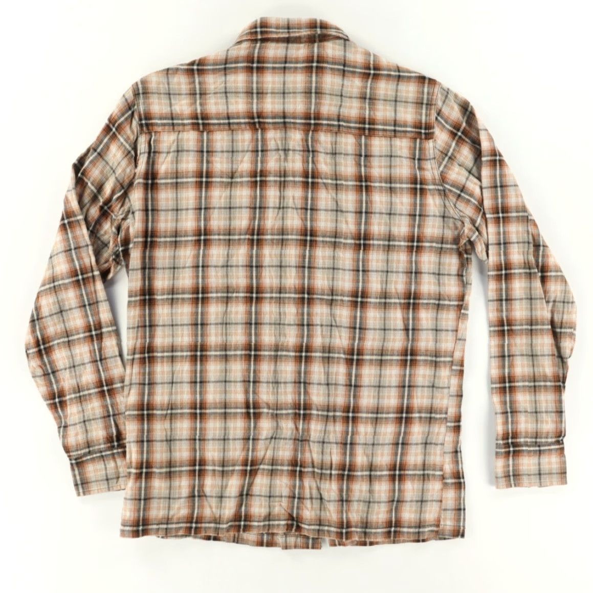 Vintage Kuhl Button Up Shirt Flannel Cotton Blend Plaid Brown Men's M Size US M / EU 48-50 / 2 - 4 Thumbnail