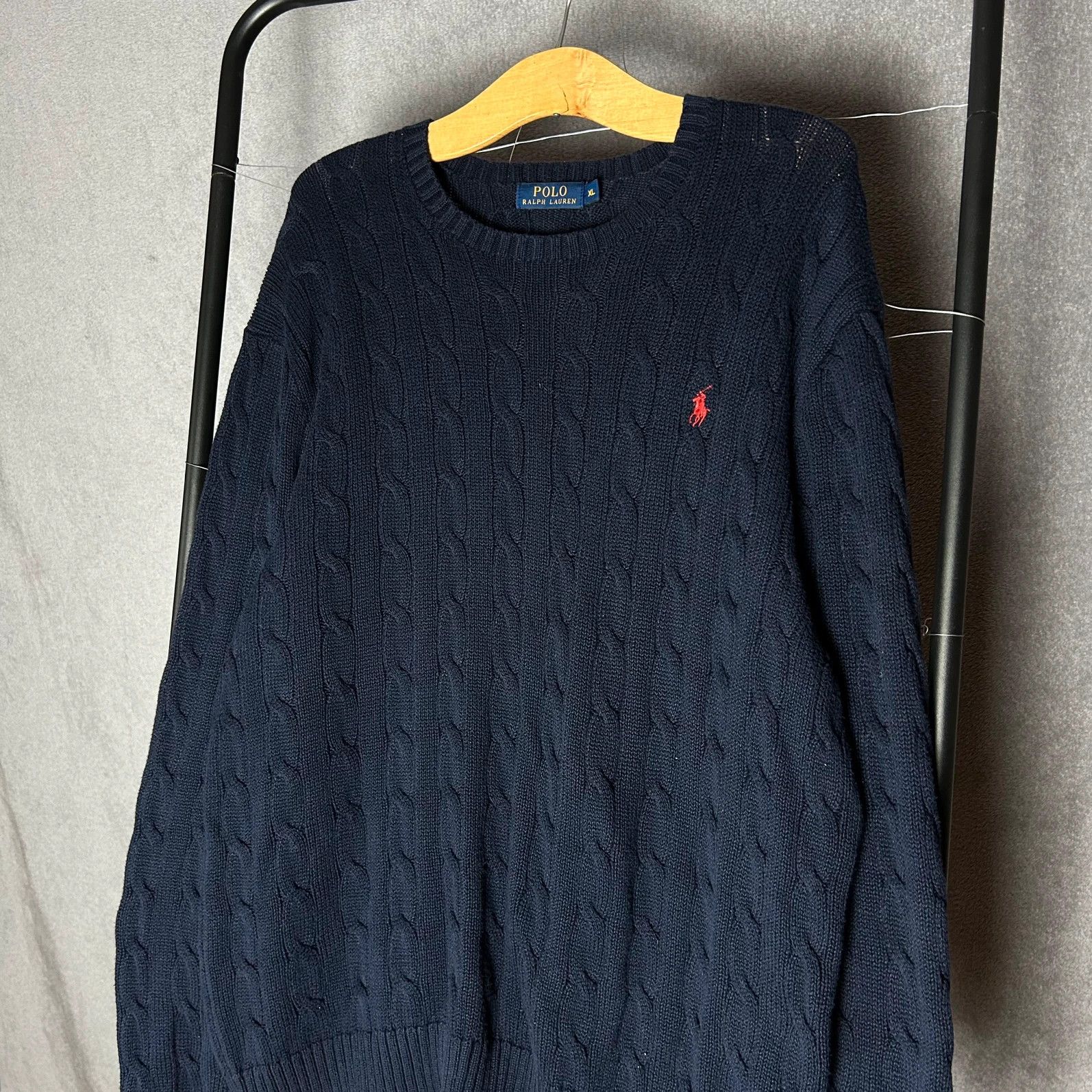 Designer × Polo Ralph Lauren × Ralph Lauren Polo Ralph Lauren knitwear mini logo pony haft Size US XL / EU 56 / 4 - 3 Thumbnail