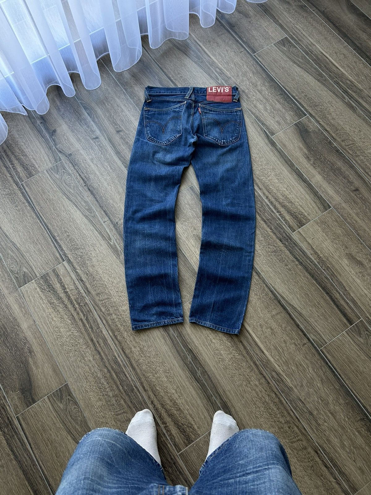 Levi's Vintage Clothing Levis Red Limited Edition jeans R button Japanese denim Size US 33 - 1 Thumbnail