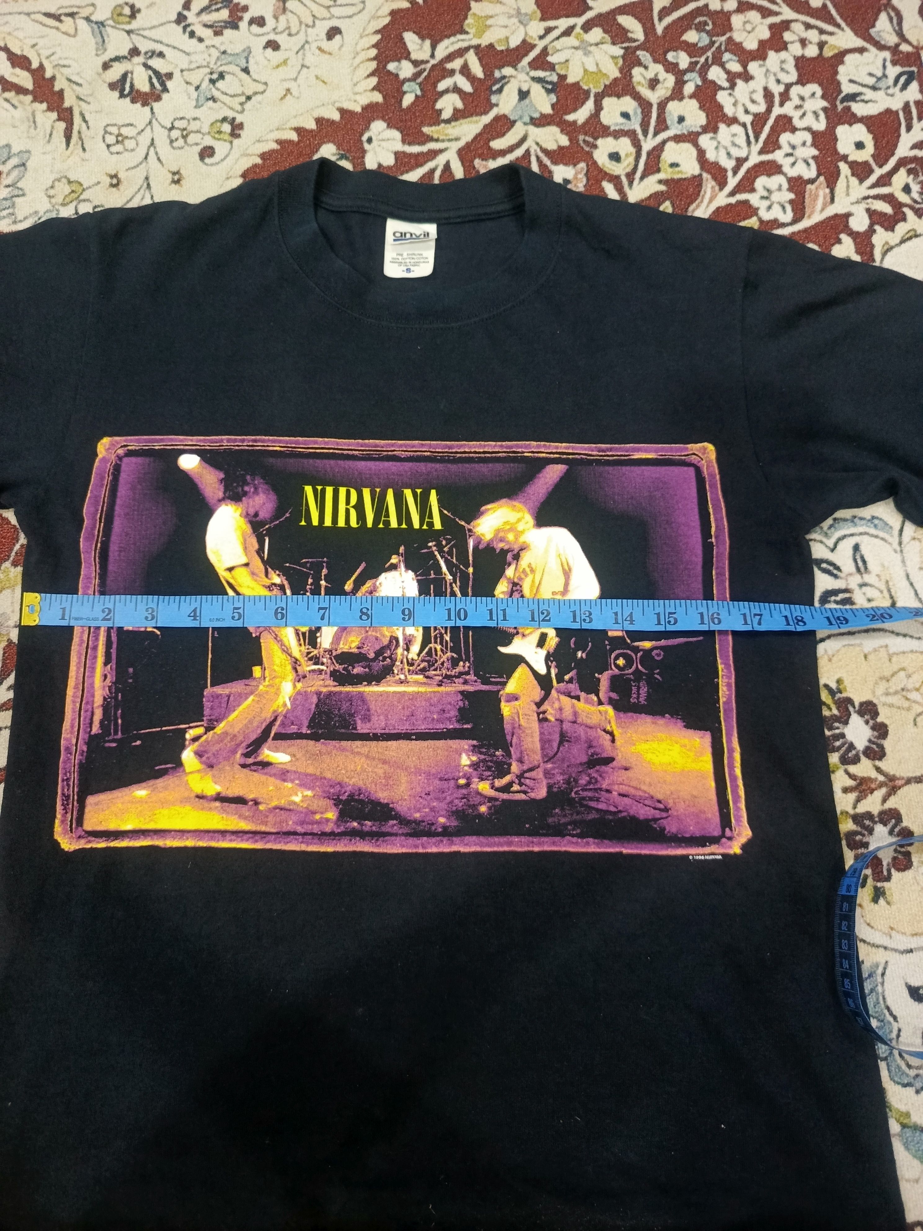 Nirvana kurt cobain T Shirt Size US S / EU 44-46 / 1 - 10 Thumbnail