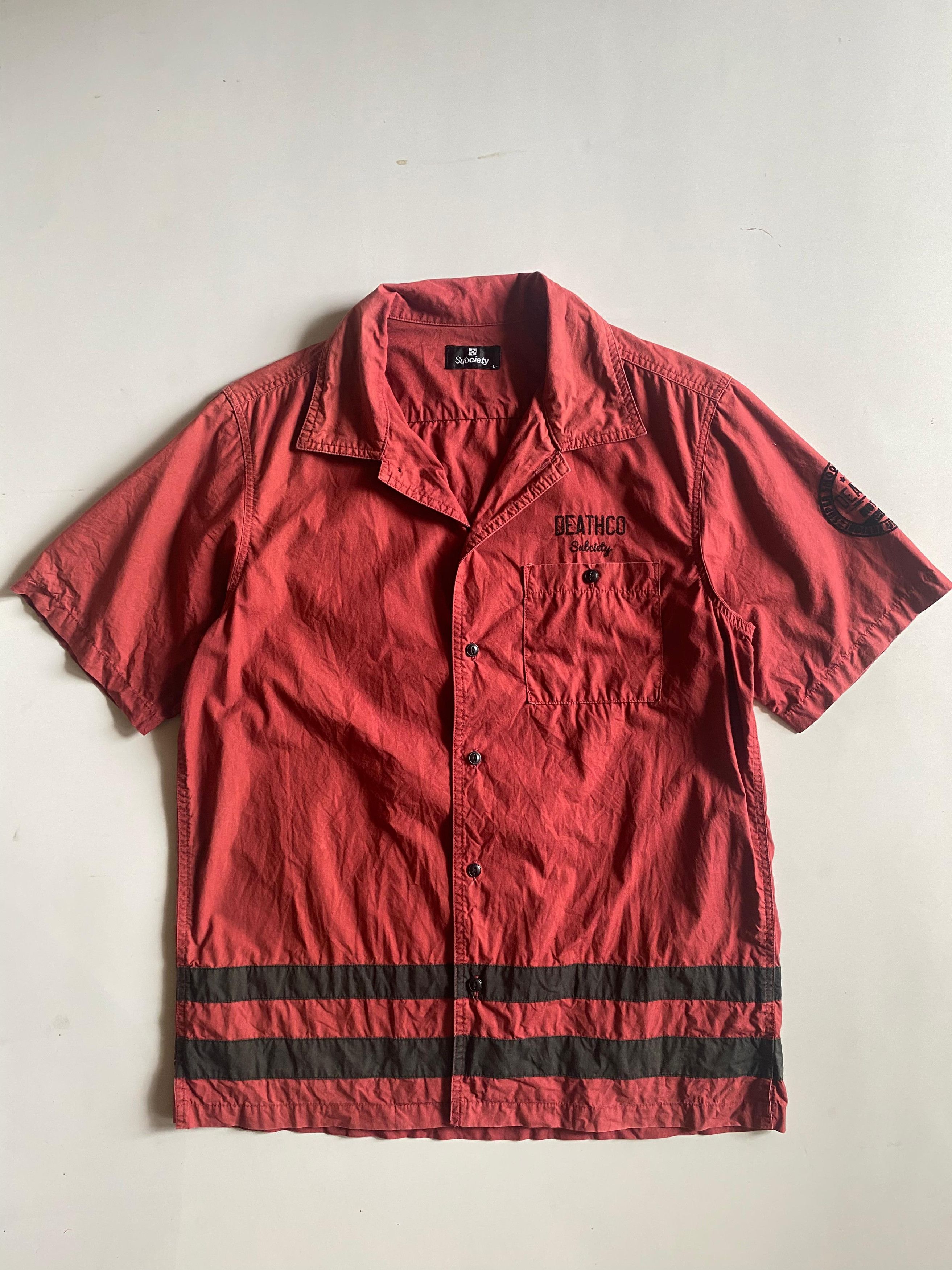 Other Subciety Vintage Motor Shirt Size US L / EU 52-54 / 3 - 2 Thumbnail