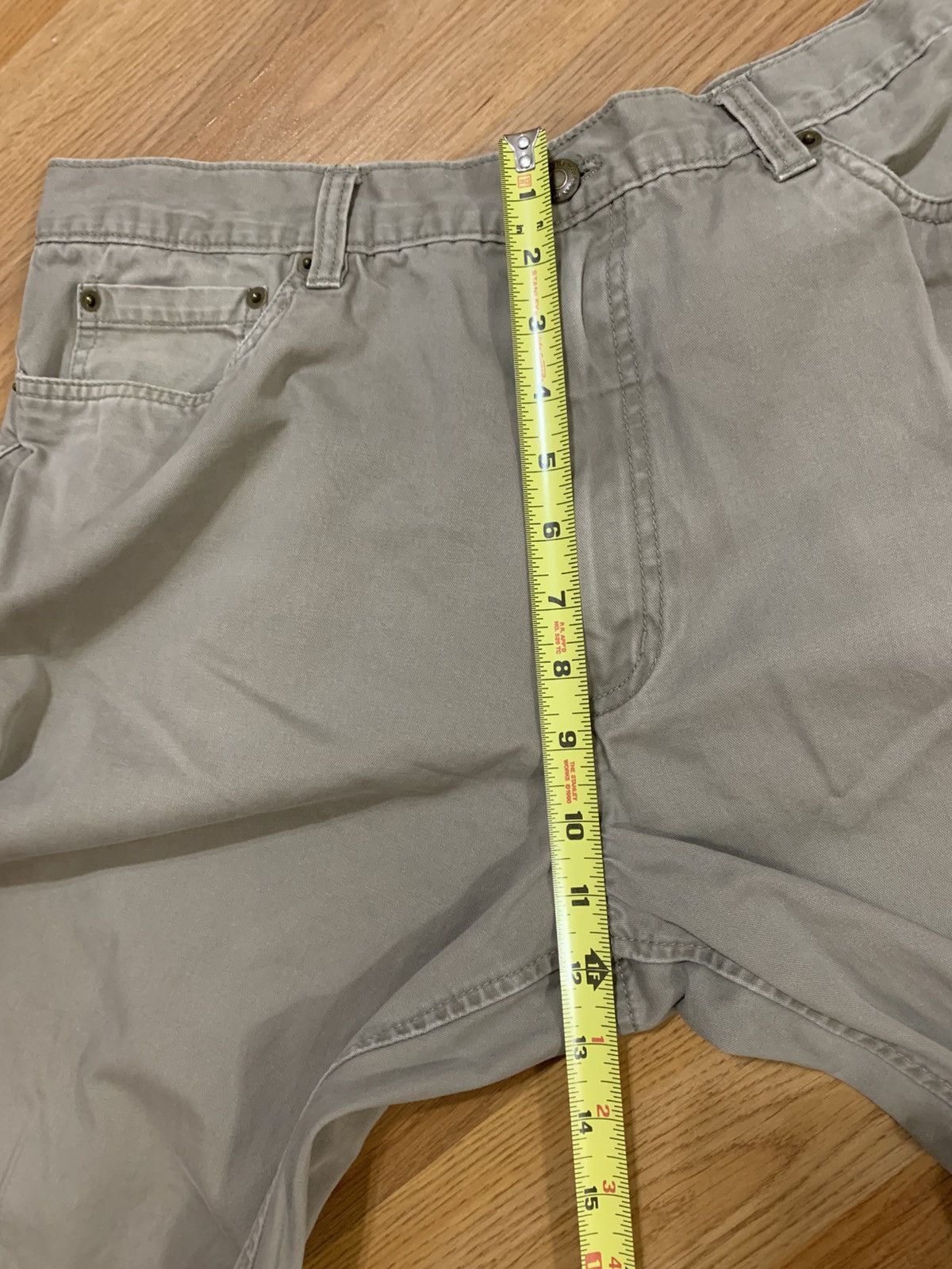 Van Heusen × Vintage 36x29 - Van Heusen 5-Pocket Flat Front Baggy Fit Faded Jean Size US 36 / EU 52 - 6 Thumbnail