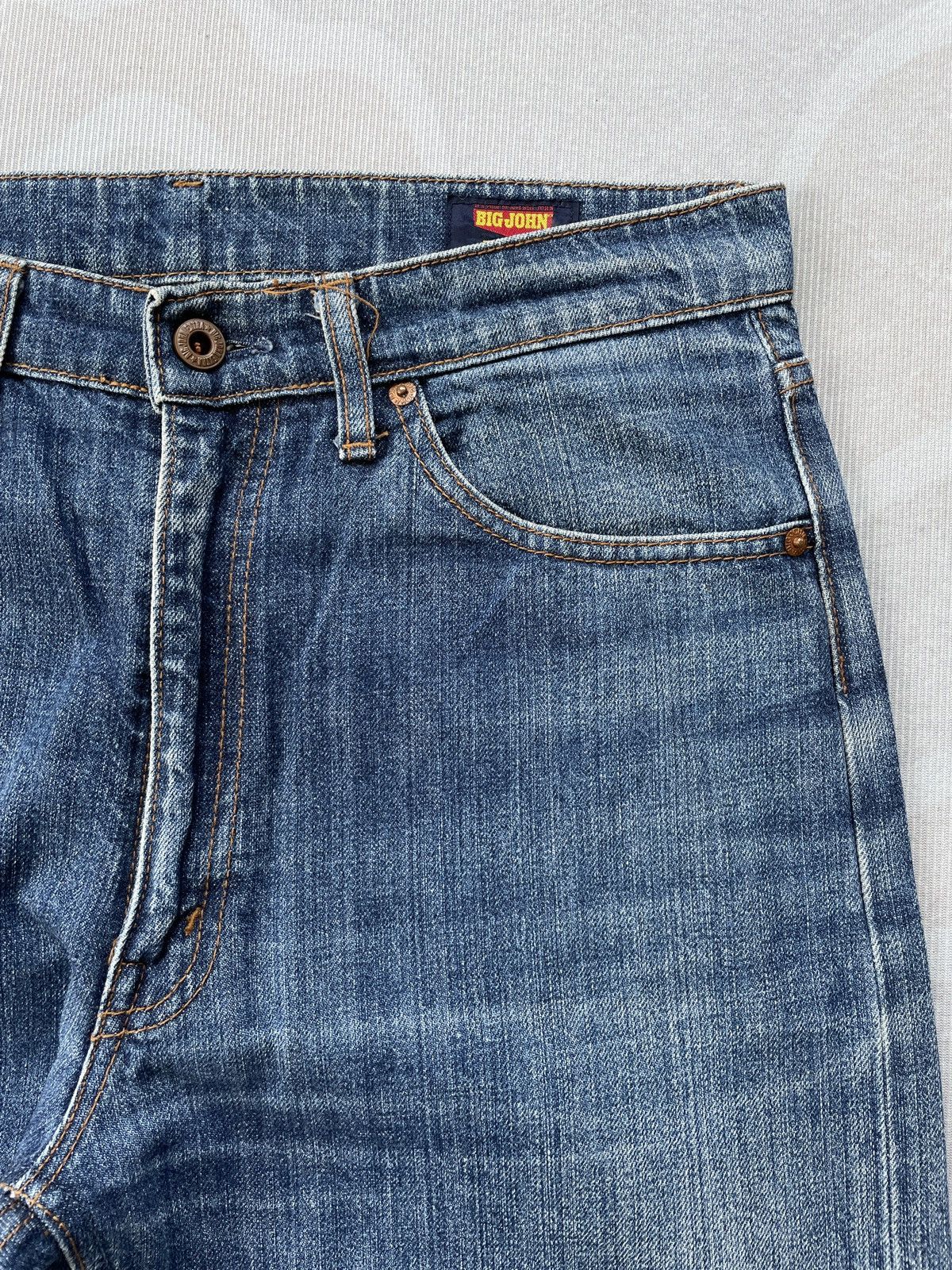 Big John × Vintage Big John Extra Straight Jeans (LG143) Size US 31 - 4 Thumbnail