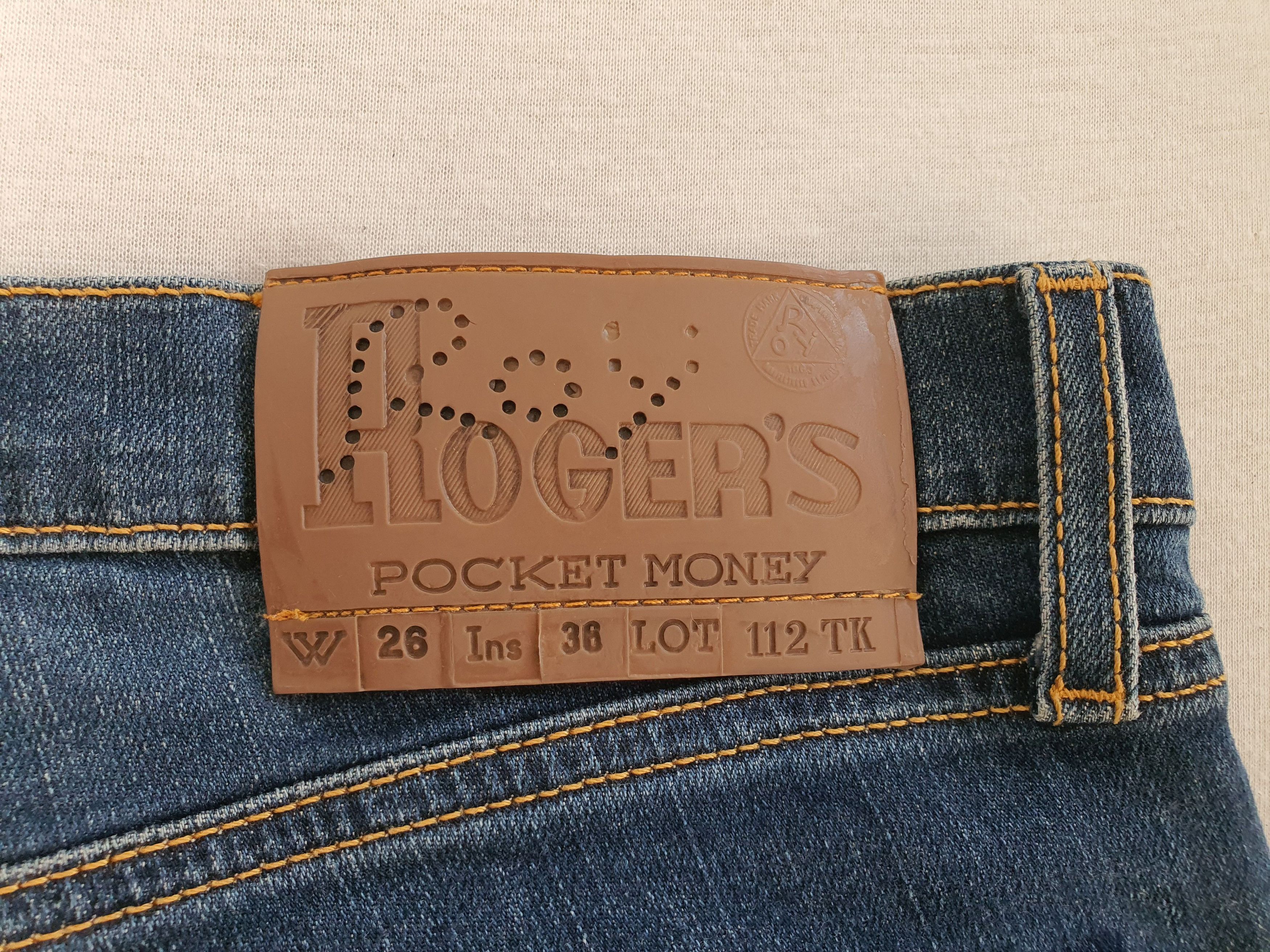 Roy Denim Roy Rogers Slim Fit Jeans - Mod: DUNIA STRETCH (T-894) Size 26" / US 2 / IT 38 - 10 Thumbnail
