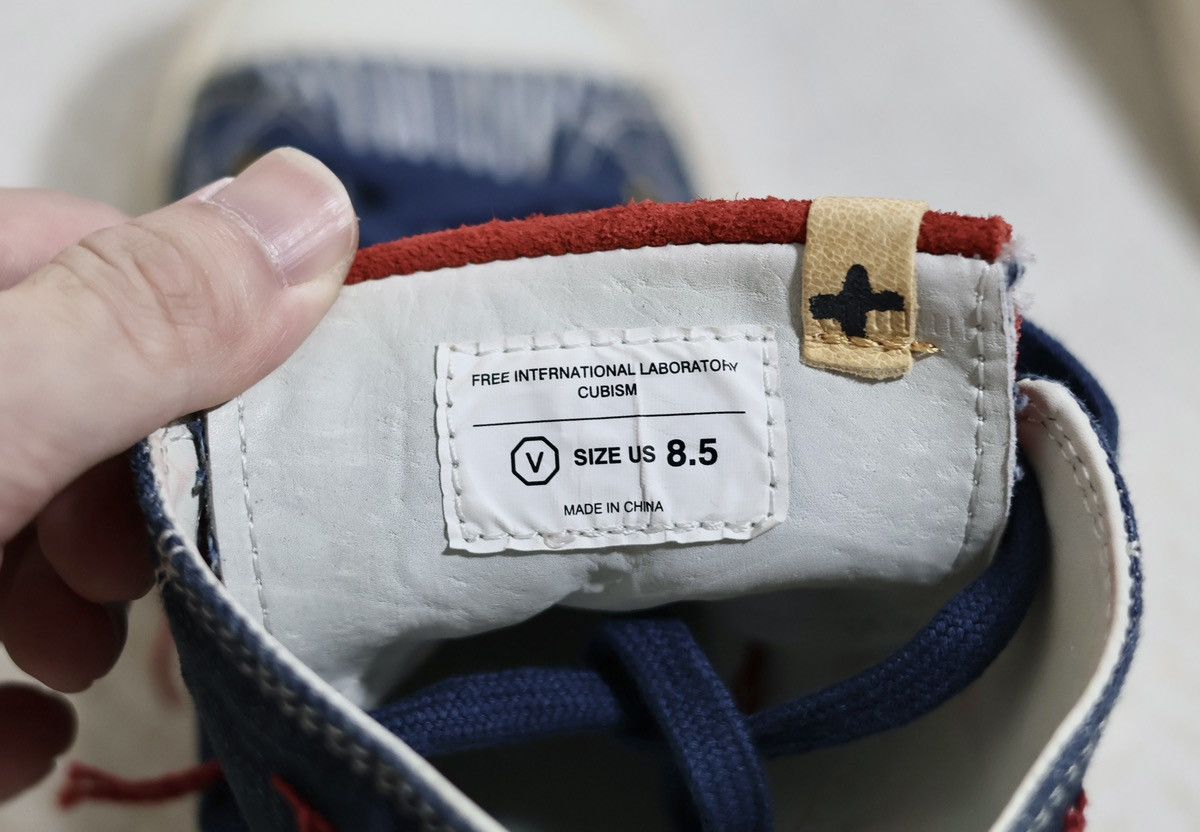 Visvim Visvim Skagway Hi Denim Patchwork Folk （indigo）us8.5 Size US 8.5 / EU 41-42 - 14 Thumbnail