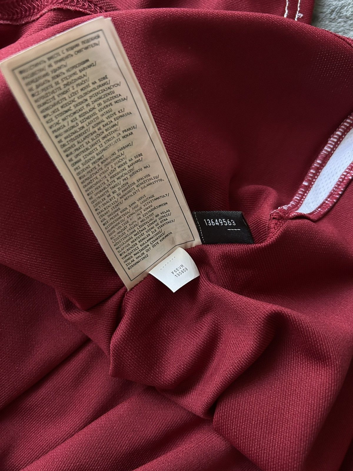 Nike nike sparta prague burgundy soccer jersey Size US XL / EU 56 / 4 - 7 Thumbnail