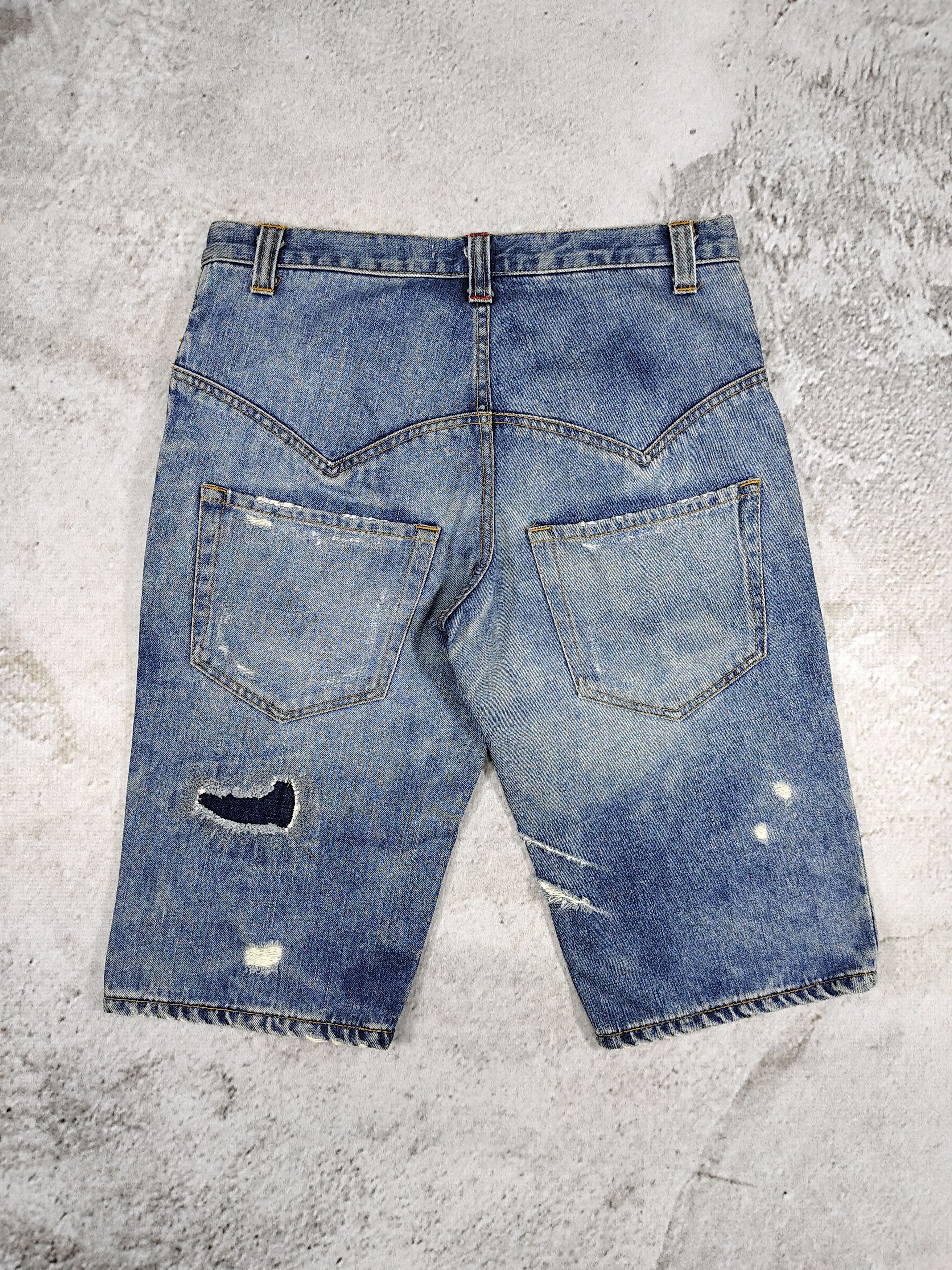 Issey Miyake 00s Sunao Kuwahara- Archive Multipocket Utility Distressed Size US 31 - 6 Thumbnail