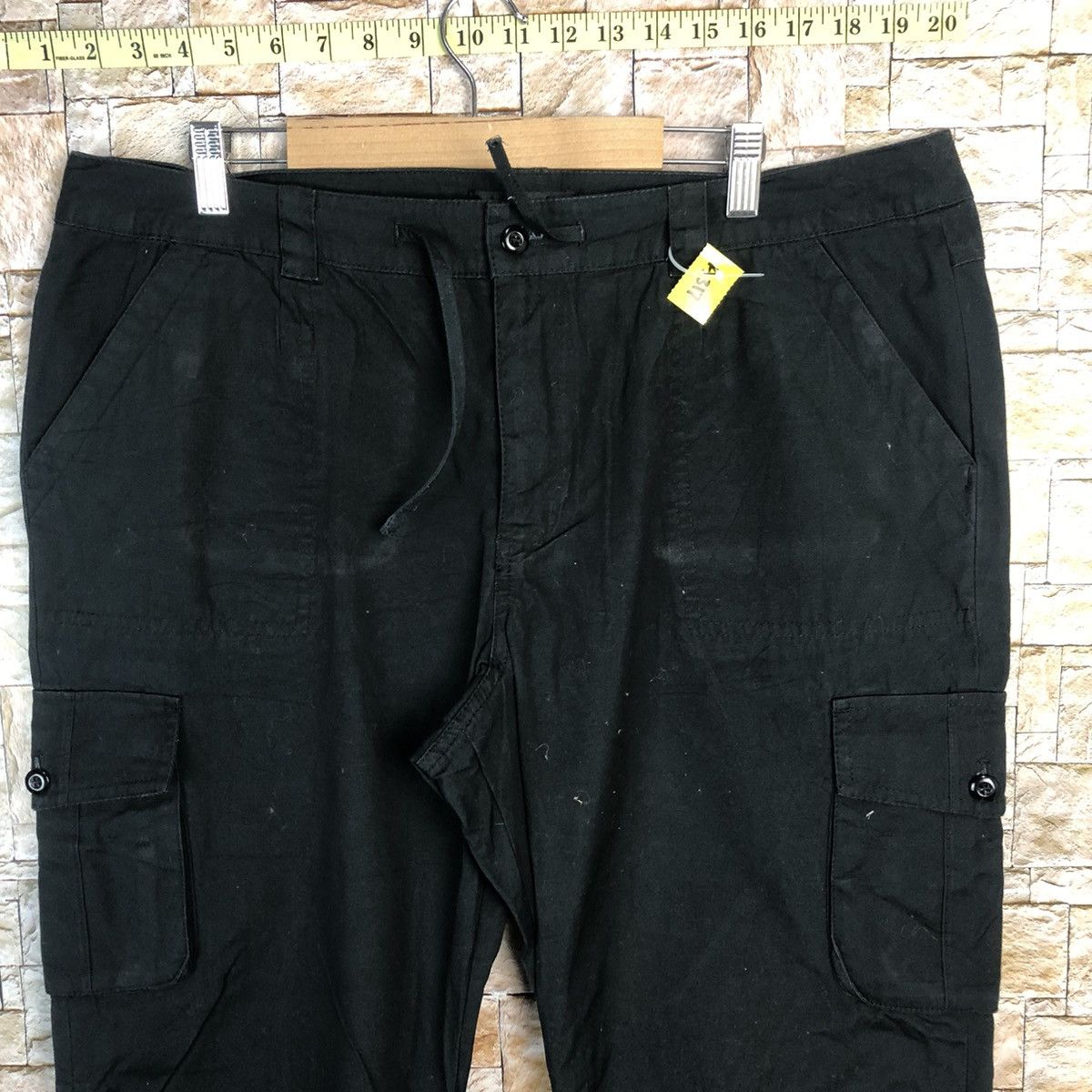 Japanese Brand Smile Land Dark Blue Cropped Pants #A317 Size US 36 / EU 52 - 5 Thumbnail