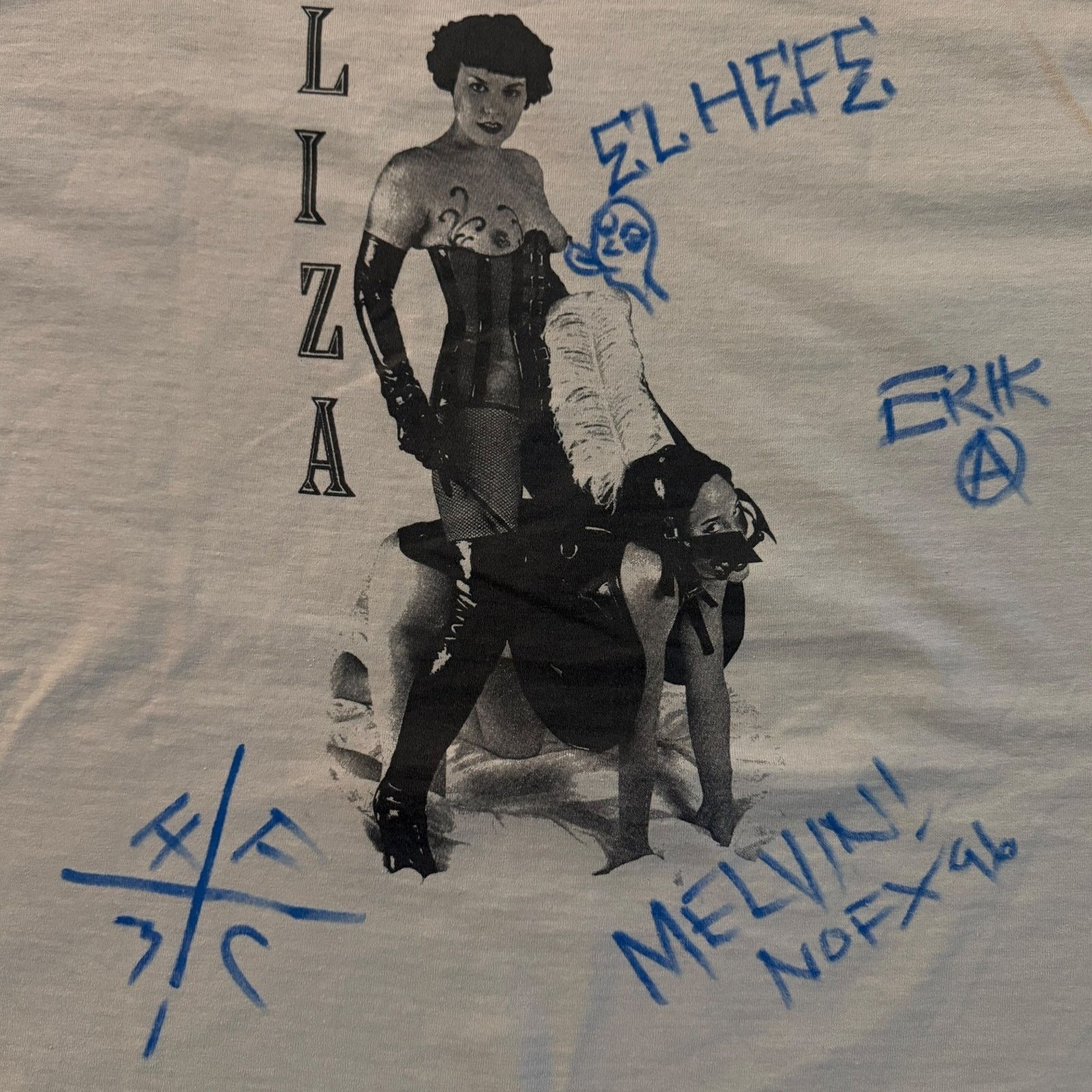 Other NOFX Band Liza 1996 Vintage Shirt Size XL SIGNED BY THE BAND Size US XL / EU 56 / 4 - 8 Thumbnail