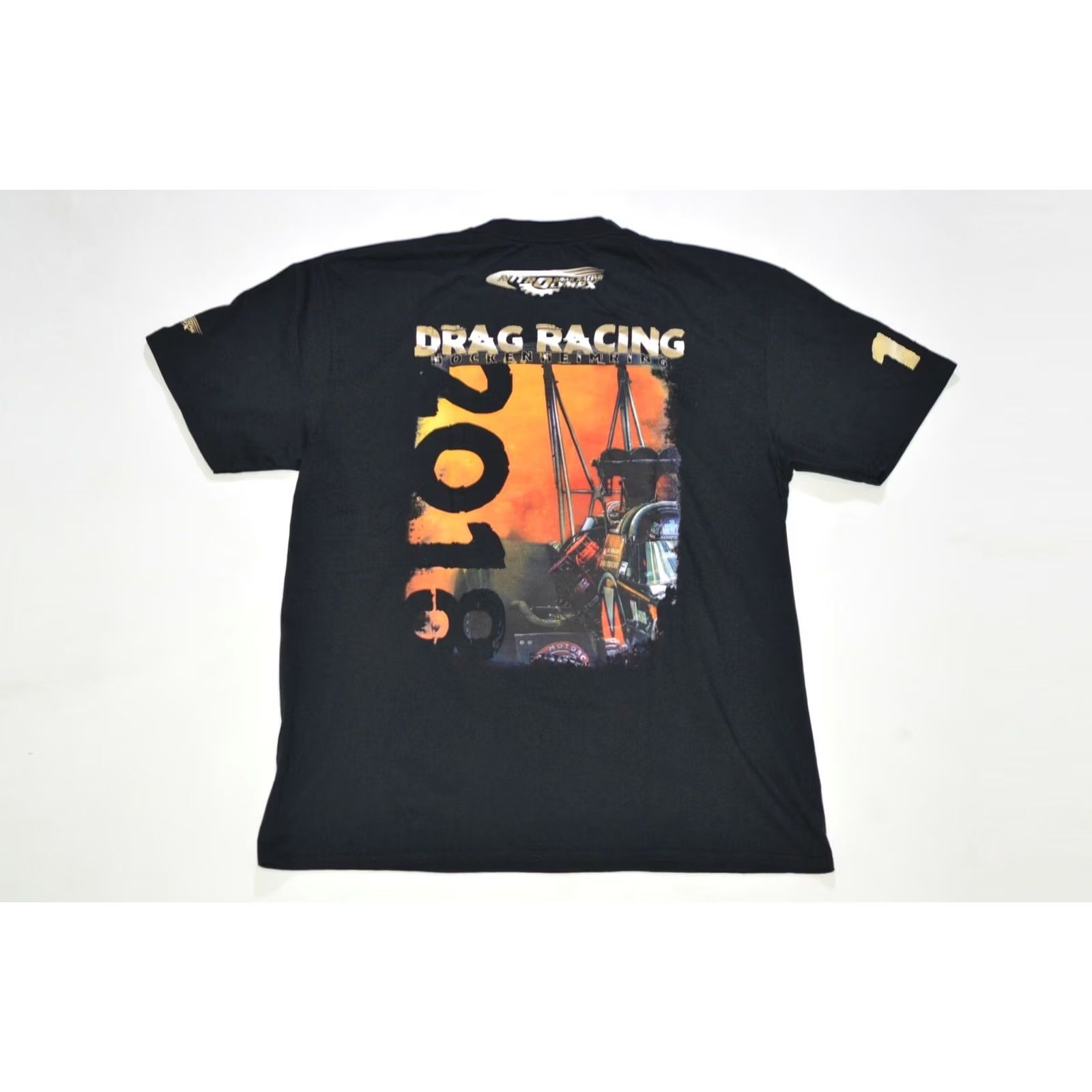 Vintage Hockenheimring Men's T-Shirt Shirt Short Sleeve Cotton Graphic Black XL Nitro Drag Racing Size US XL / EU 56 / 4 - 7 Thumbnail