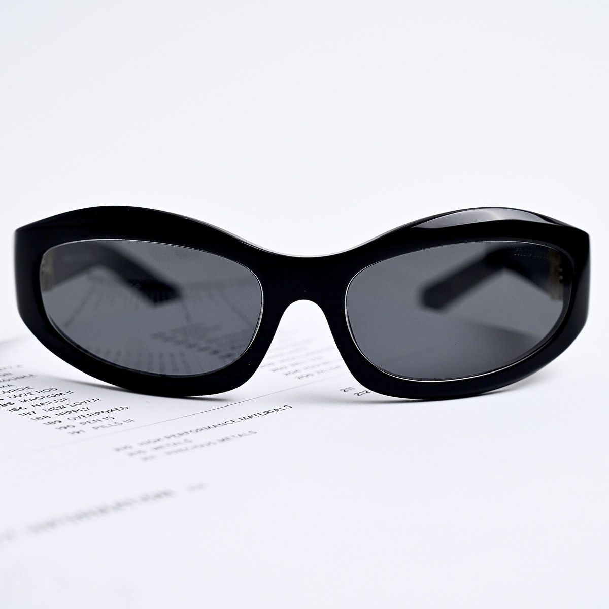 Miu Miu MIU MIU 0MU 14ZS SUNGLASSES Size ONE SIZE - 9 Thumbnail