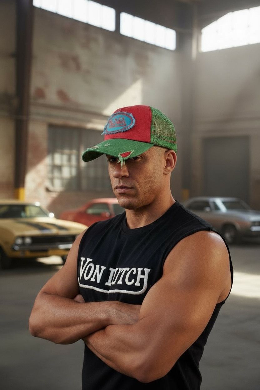 Von Dutch STEALS🔥VON DUTCH Distressed Trucker Hat Size ONE SIZE - 1 Thumbnail