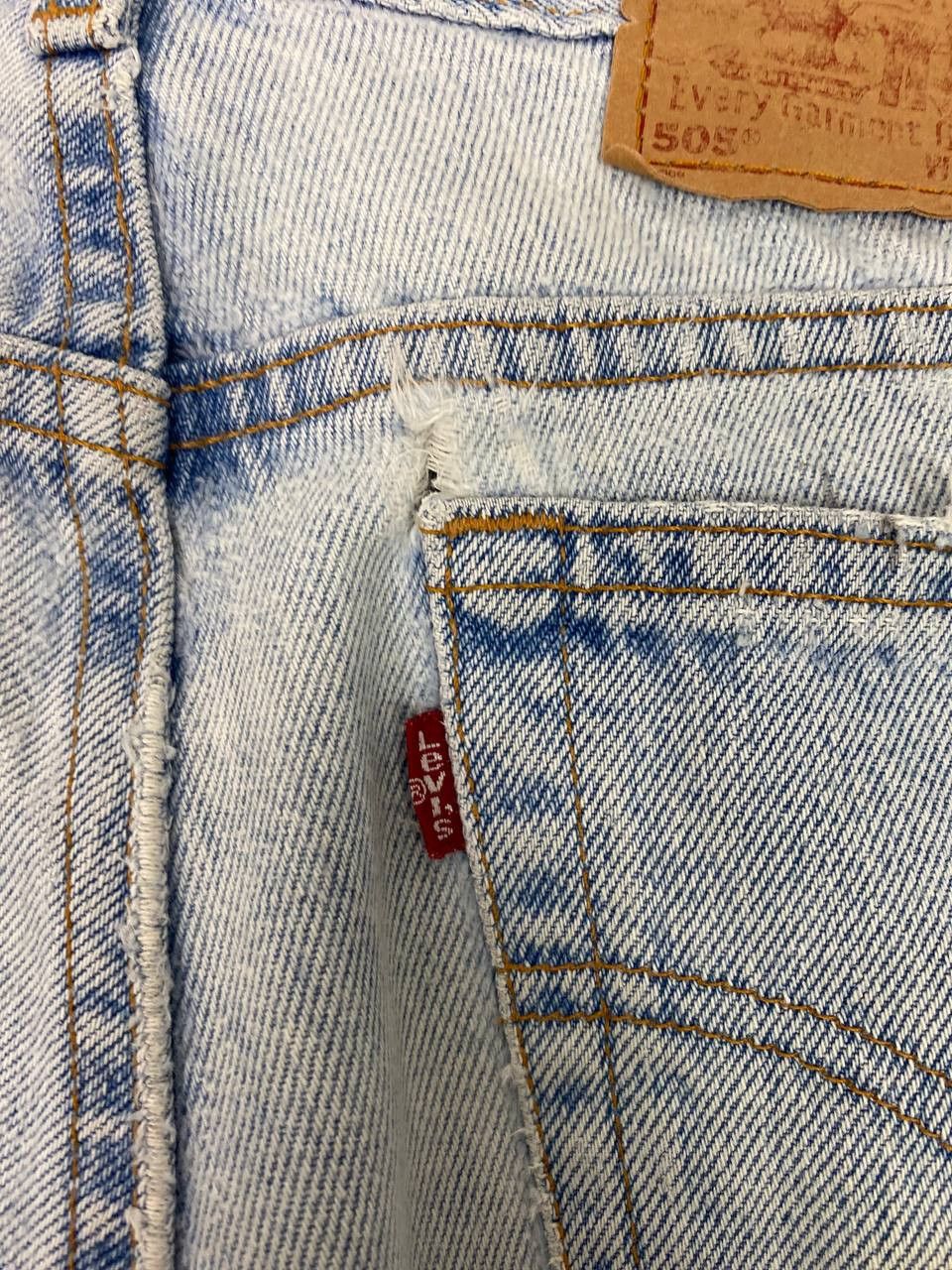 Levi's vintage levis 505 low rise distressed denim Size US 29 - 5 Thumbnail