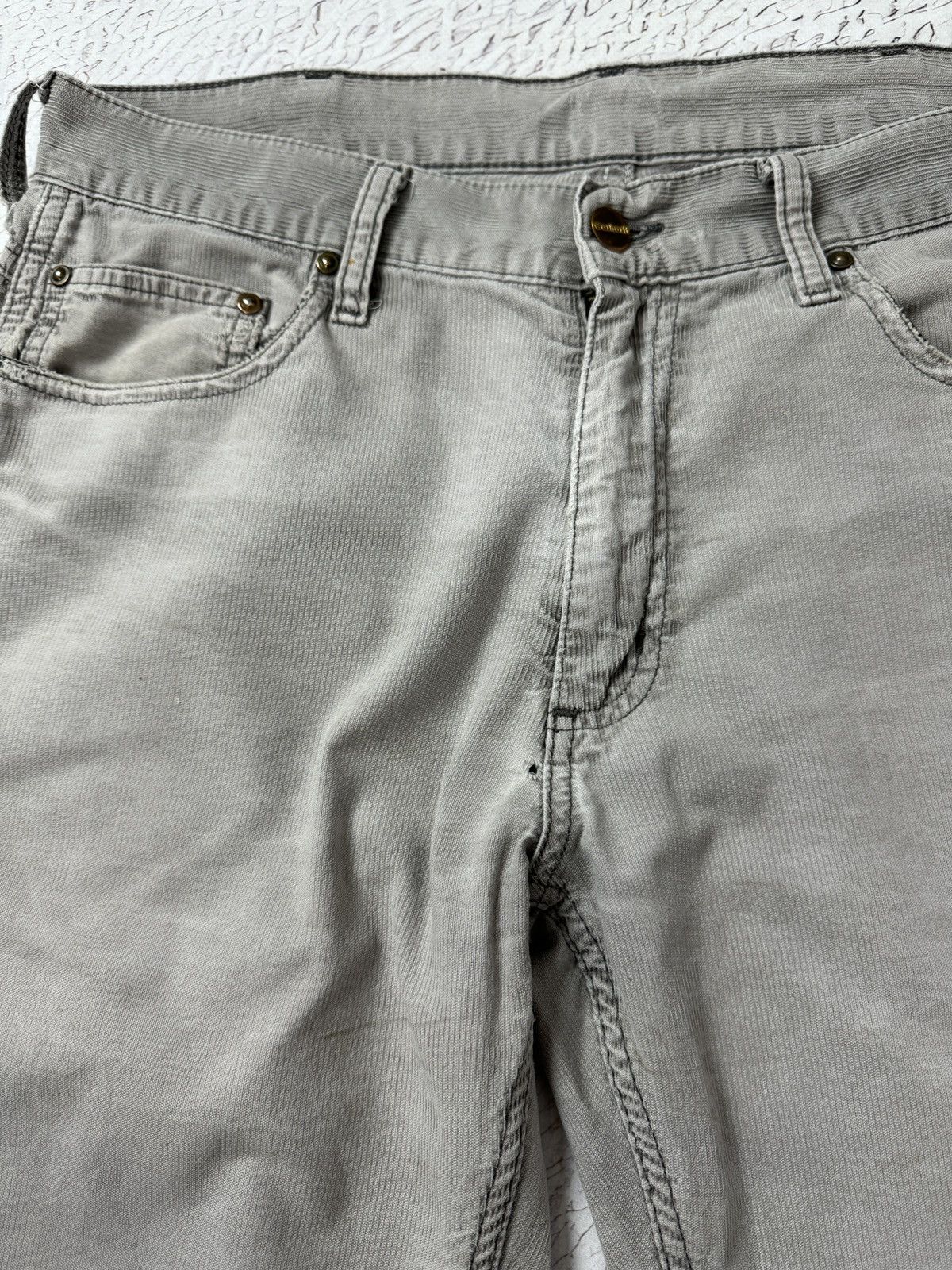 Carhartt Carhartt vintage 90s Western pants faded distressed Size US 30 / EU 46 - 22 Thumbnail