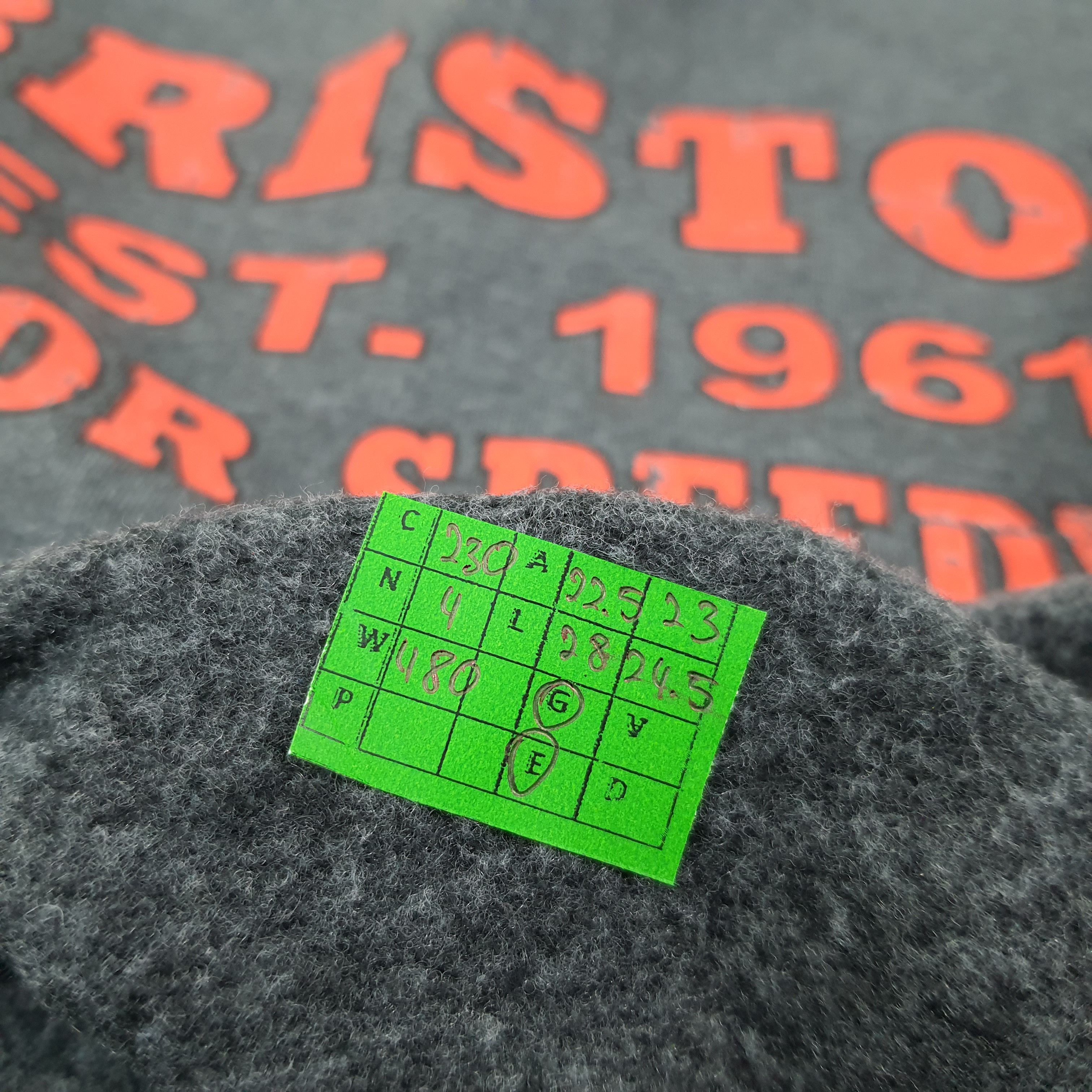Hanes × Vintage Vintage Bristol Motor Speedway Biker Sweatshirt C230N4 Size US M / EU 48-50 / 2 - 7 Thumbnail