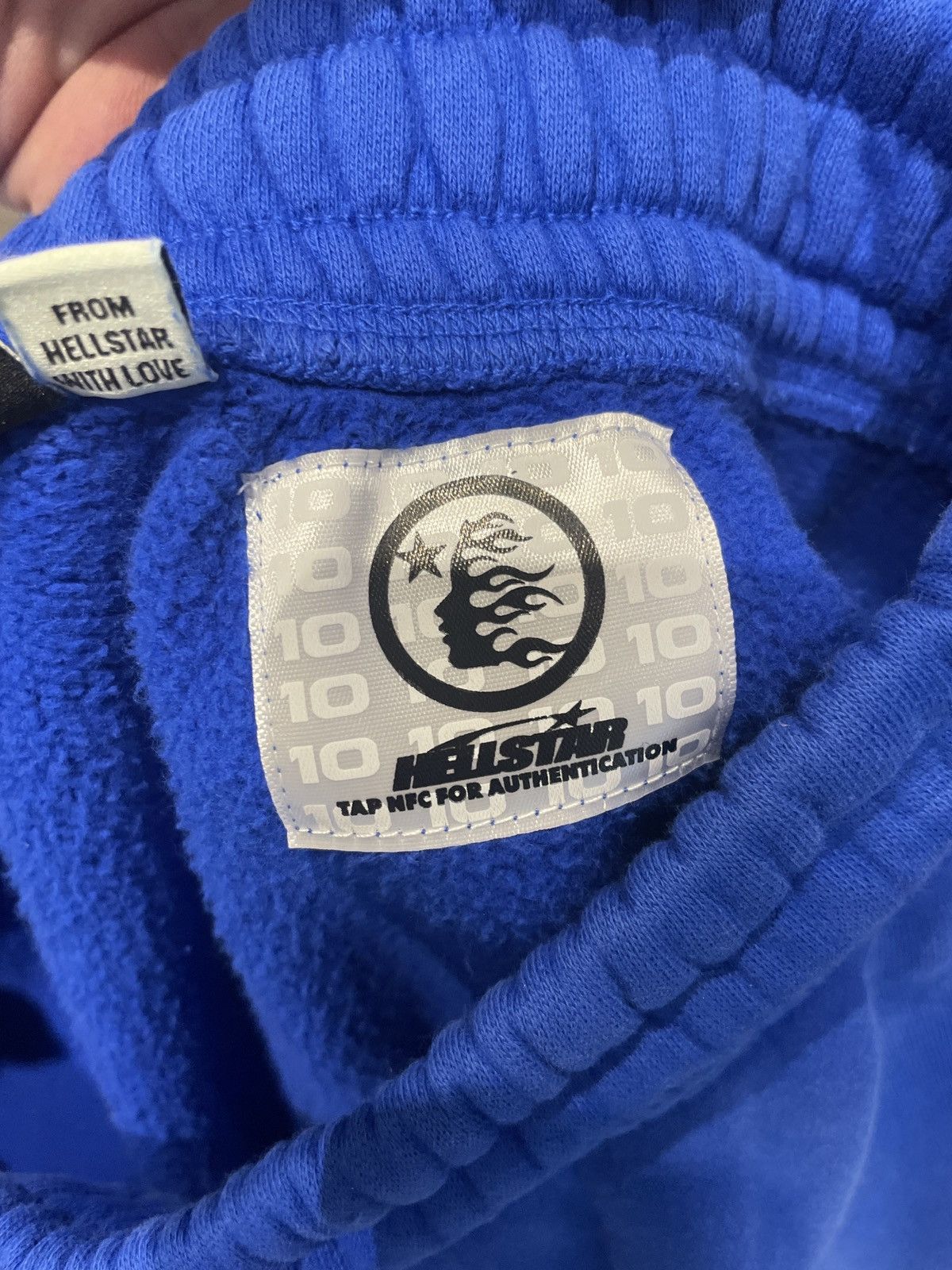 HELLSTAR Hellstar No Guts No Glory Flare Sweatpants Blue Size US 28 / EU 44 - 5 Thumbnail