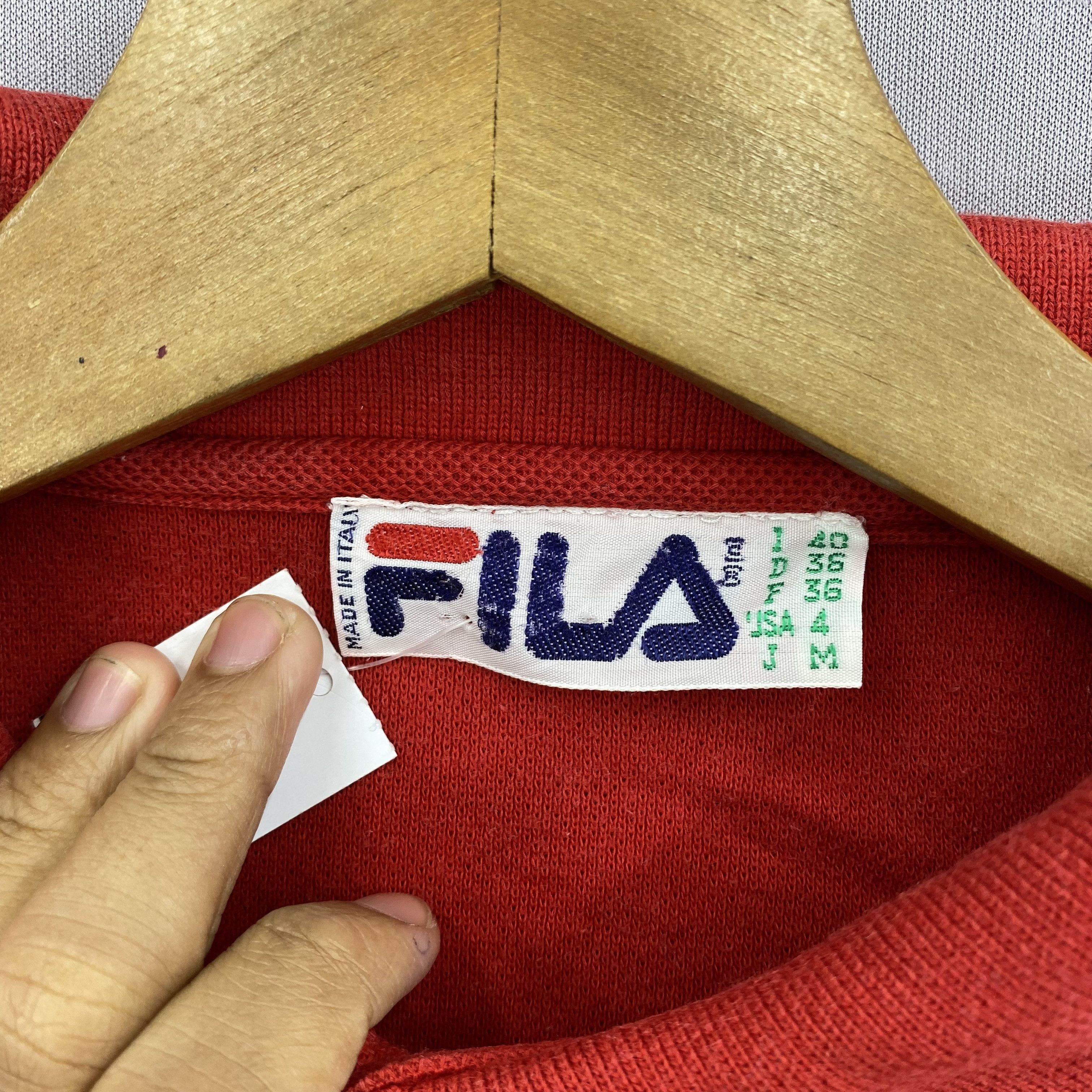 Fila Vintage 90s Fila Polo T-Shirts Size S / US 4 / IT 40 - 3 Thumbnail