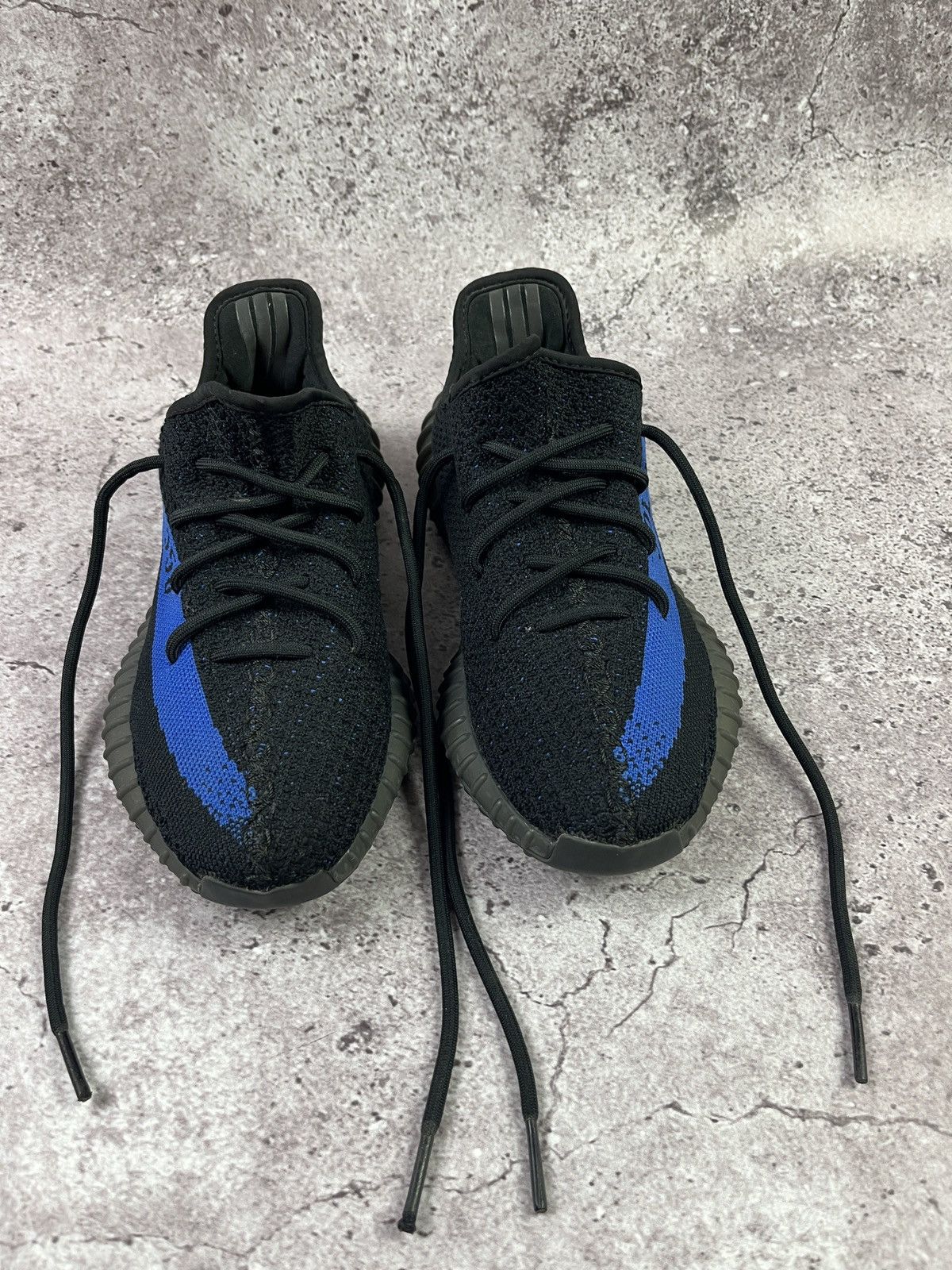 Adidas × Kanye West Adidas Yeezy Boost 350 V2 Dazzling Blue Black Blue Sneakers Size US 6.5 / IT 36.5 - 3 Thumbnail