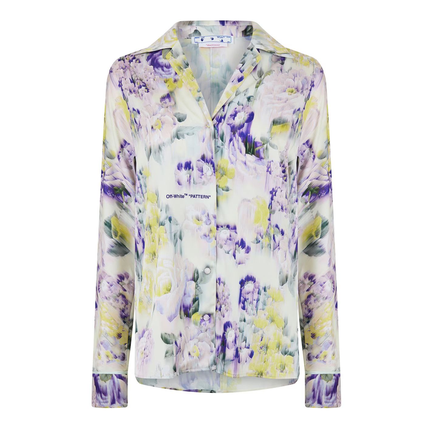 Off-White o1g2r1mq0125 Shirt in o1g2r1mq0125 Shirt in Multicolor Size M / US 6-8 / IT 42-44 - 1 Thumbnail
