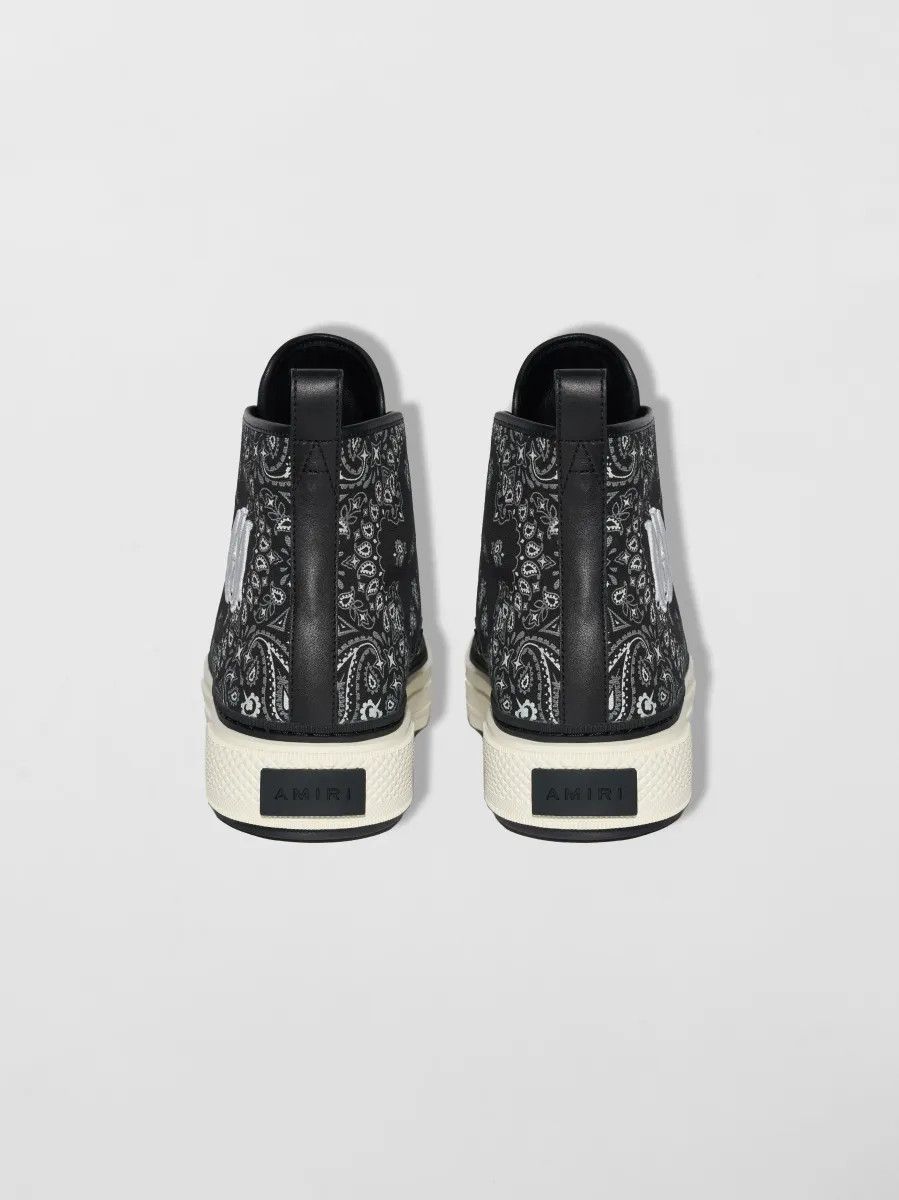 Amiri o1w1db11224 High-Top Sneakers in Black & White Size US 13 / EU 46 - 4 Thumbnail