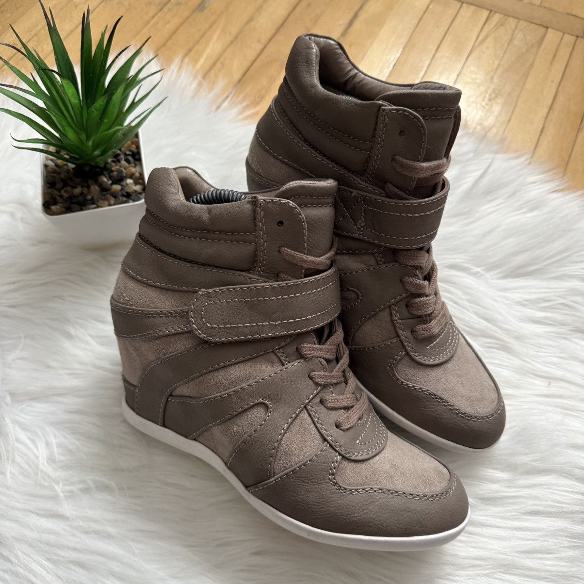 Other 📌 Vintage Catwalk like Isabel Marant Bekett Wedge Sneakers Size US 8 / IT 38 - 3 Thumbnail