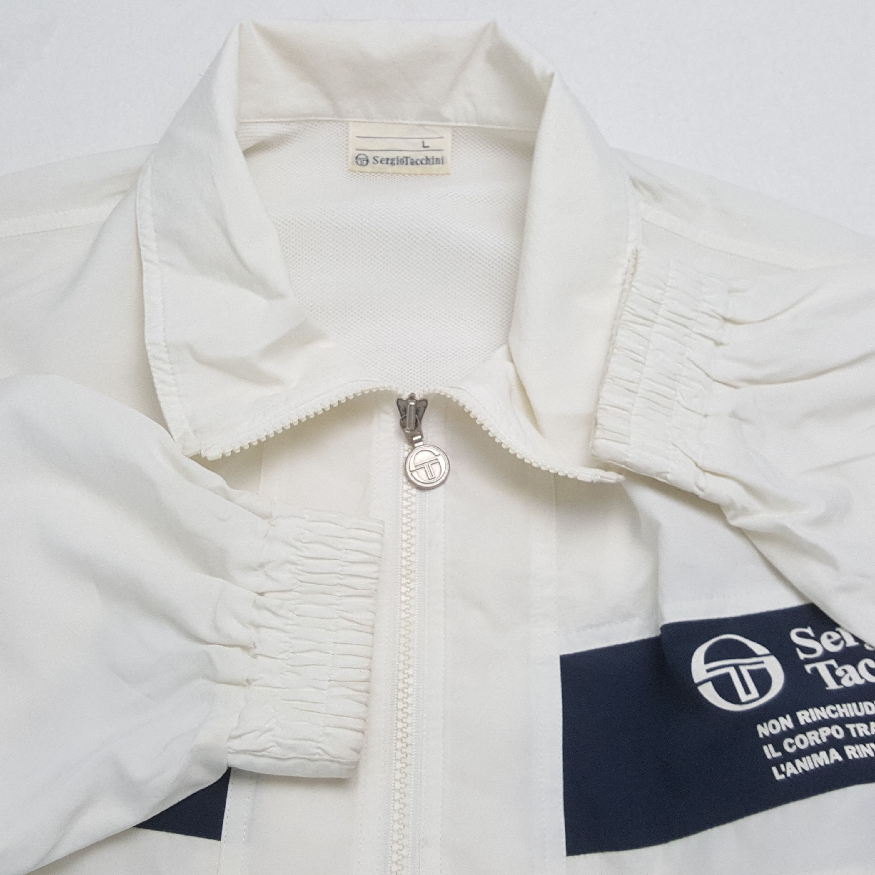 Japanese Brand × Sergio Tacchini × Vintage Vintage SERGIO TACHINI Sportswear Brand Windbreaker Jacket Size US XL / EU 56 / 4 - 8 Thumbnail