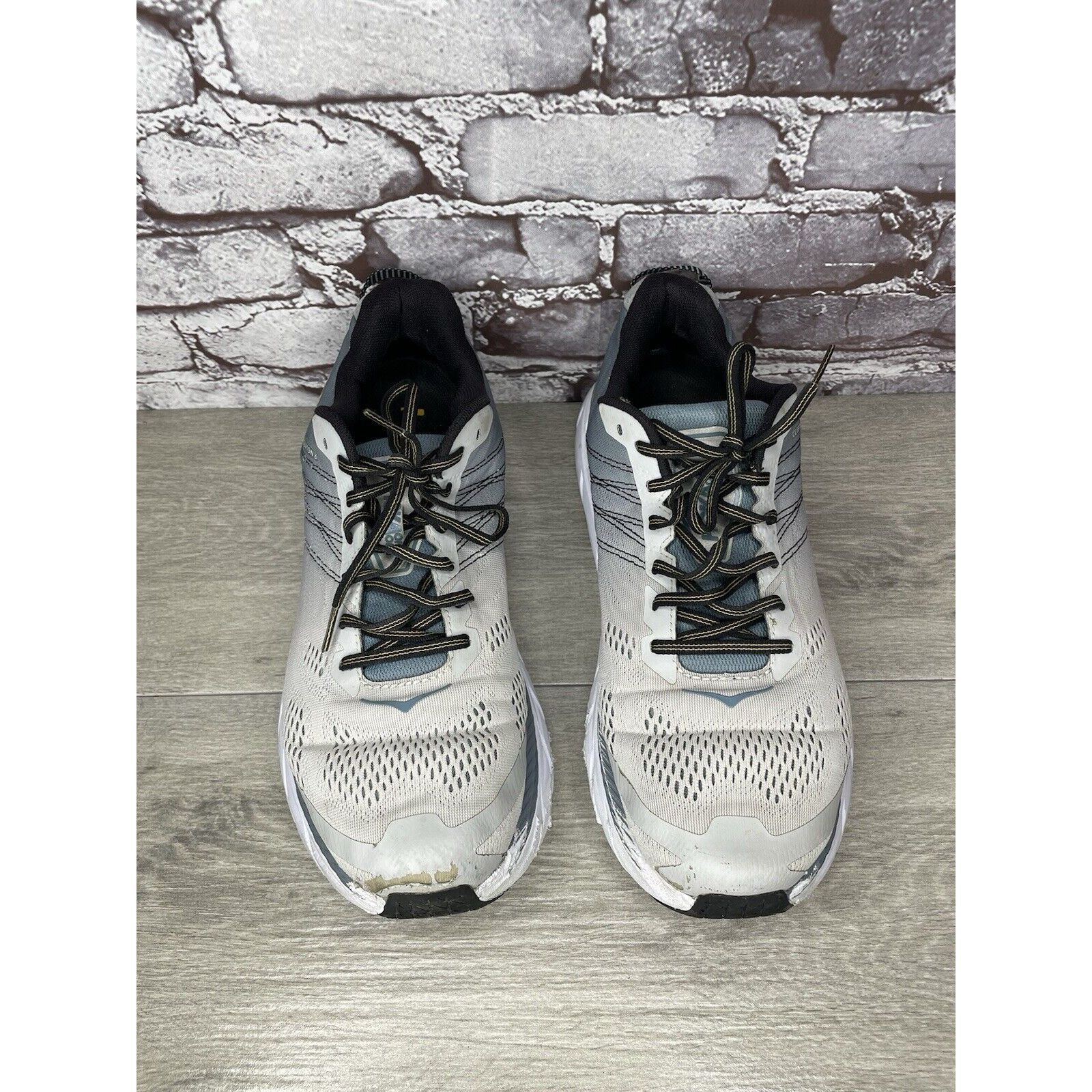 Hoka Hoka One One Clifton 6 Gray Running Shoes 1102872 LLRC Men’s Size US 12.5 / EU 45-46 - 4 Thumbnail