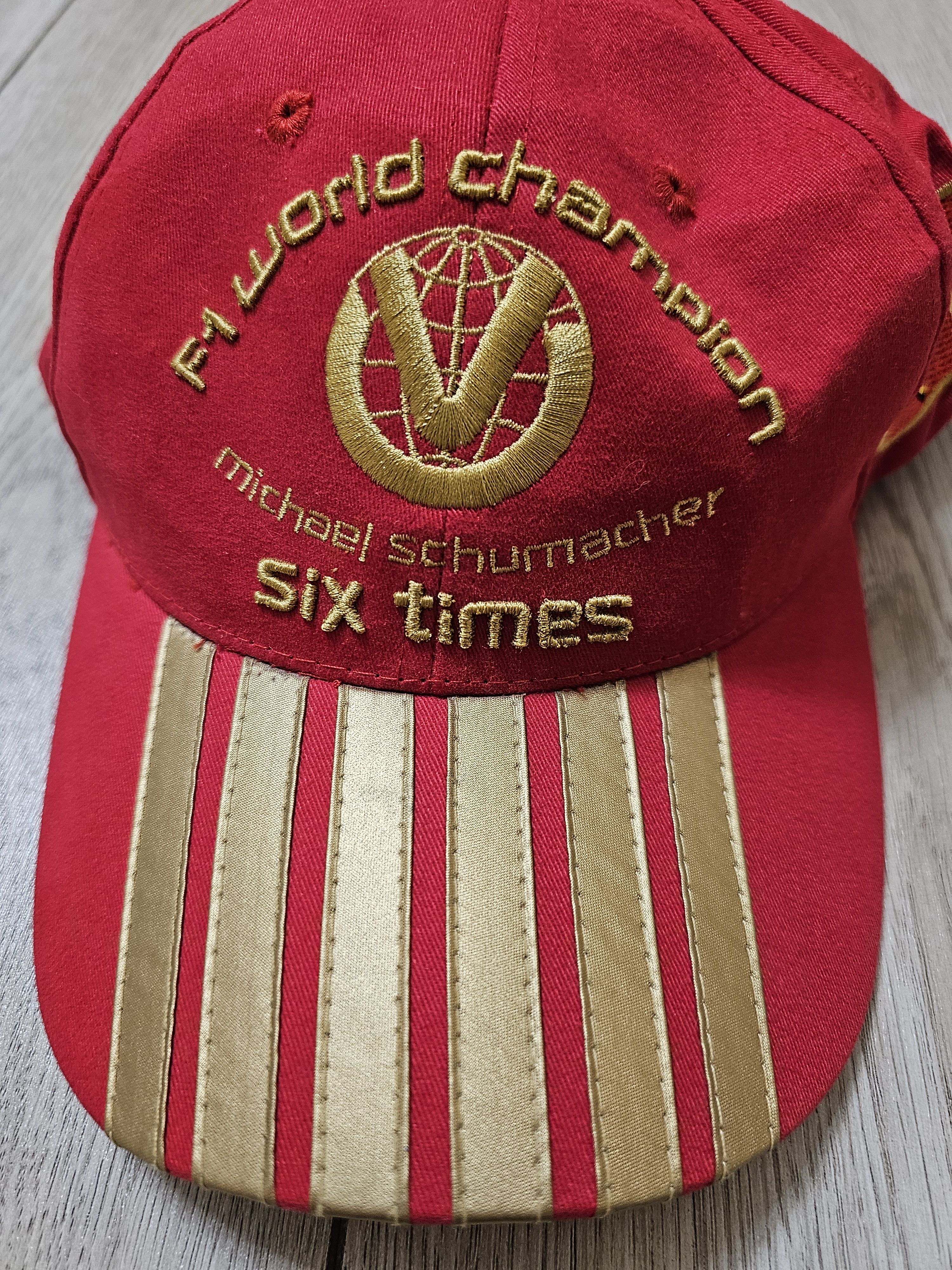 Ferrari × Formula 1 FERRARI CAP VINTAGE MICHAEL SCHUMACHER CAP FORMULA 1 CAP Size ONE SIZE - 4 Thumbnail