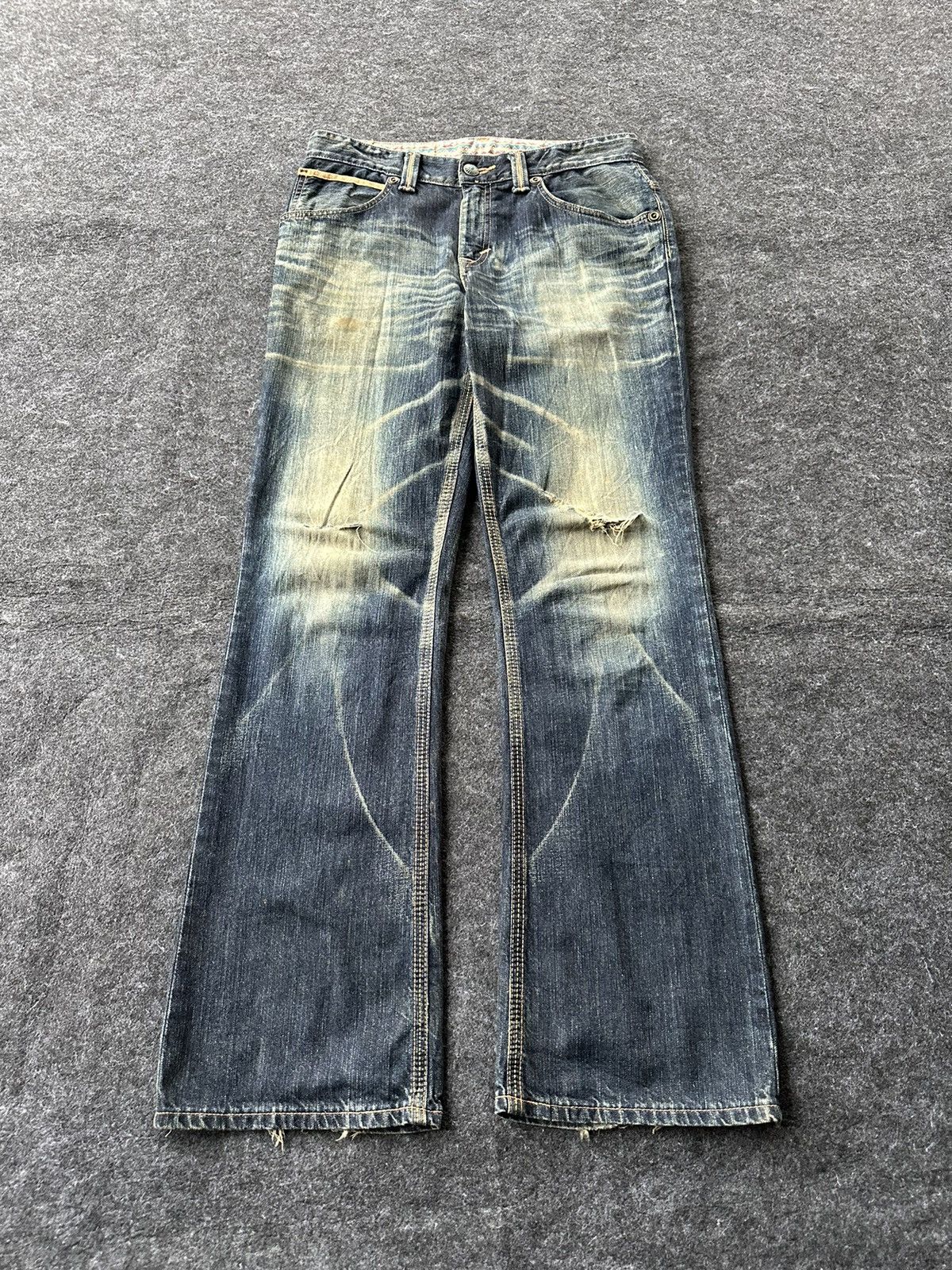 Edwin 441XVS Dirty Mud Wash Vintage Denim W32 D510